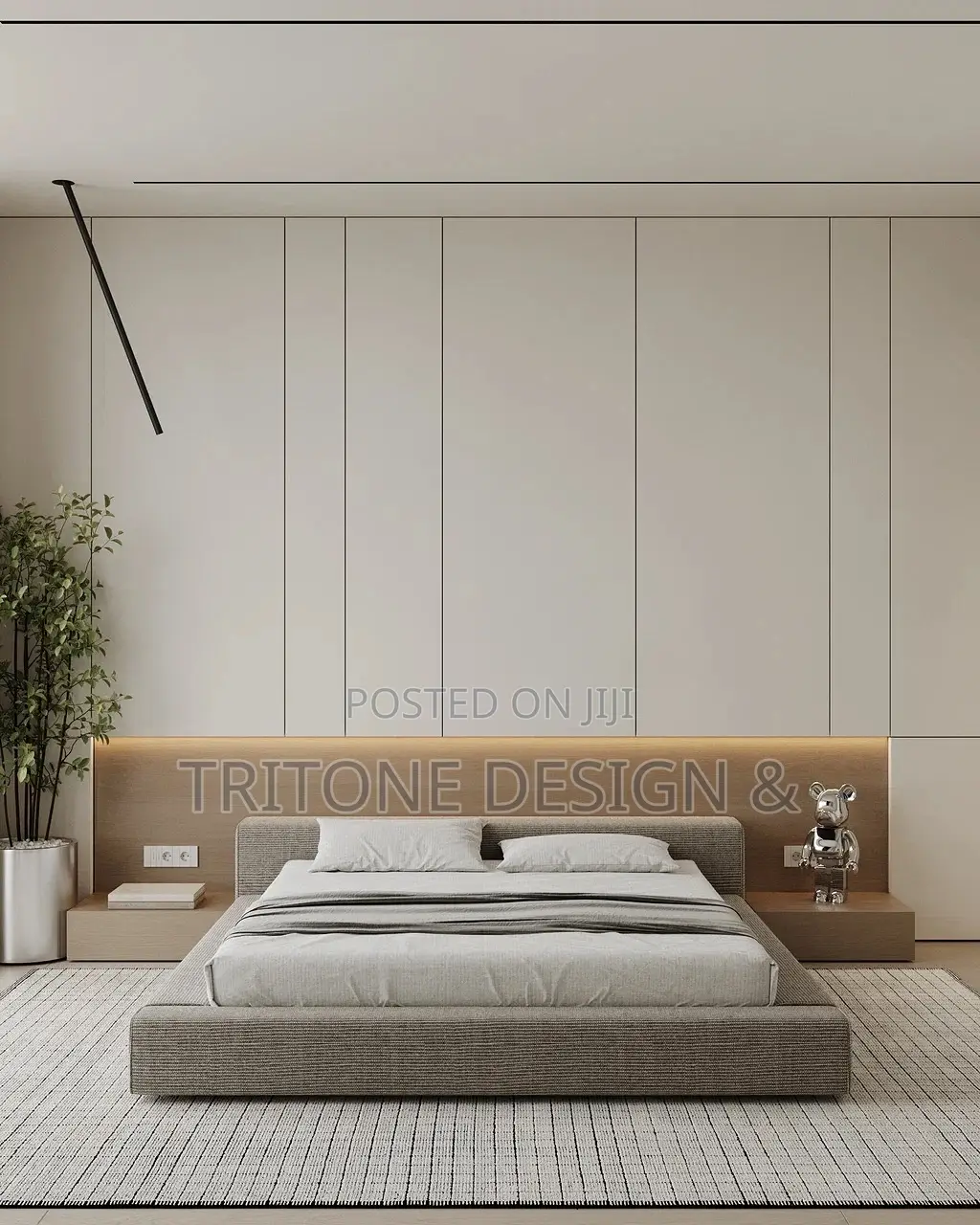 Minimalistic Bedroom Interior Design