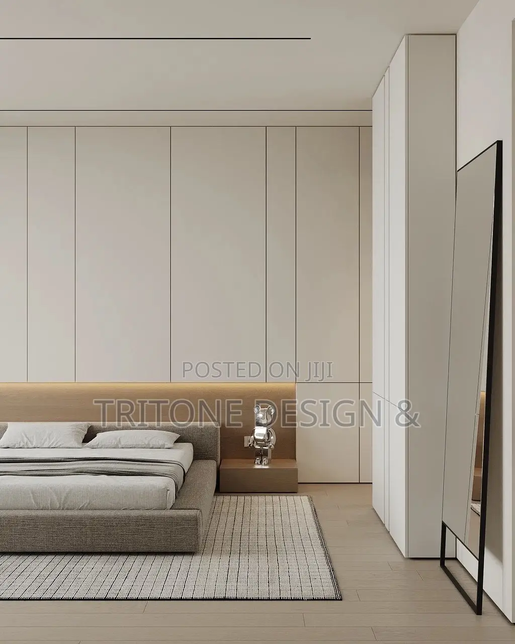 Minimalistic Bedroom Interior Design