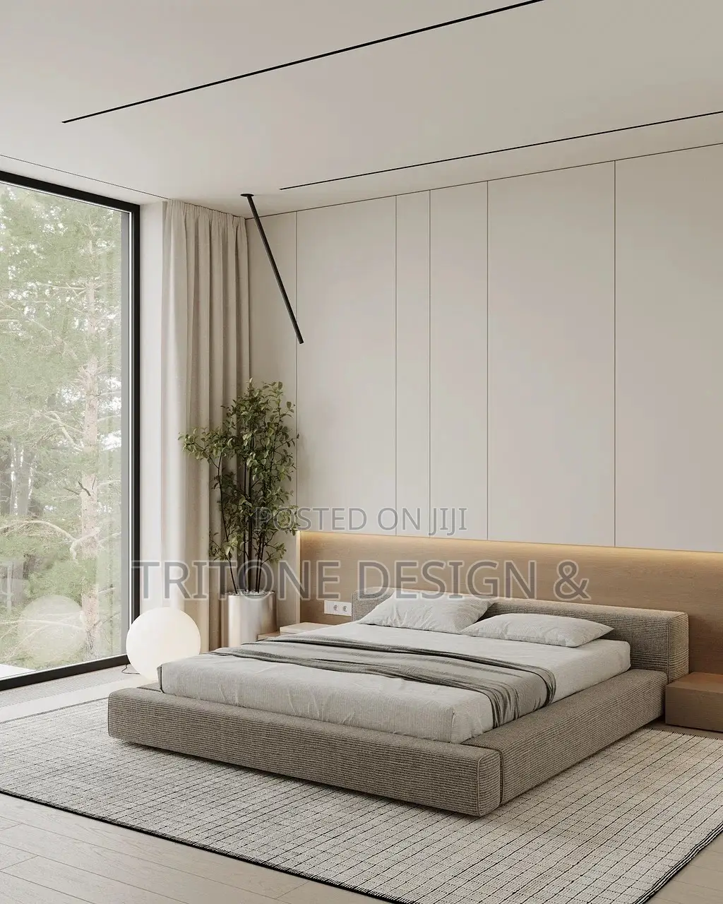 Minimalistic Bedroom Interior Design