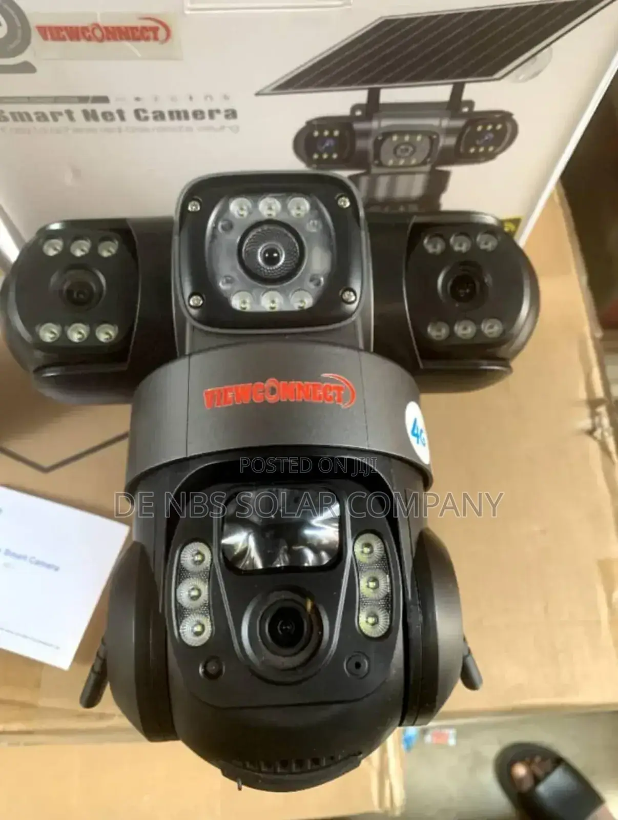 3lens PTZ 4g Sim Card Auto Tracking Alert CCTV Camera 360°