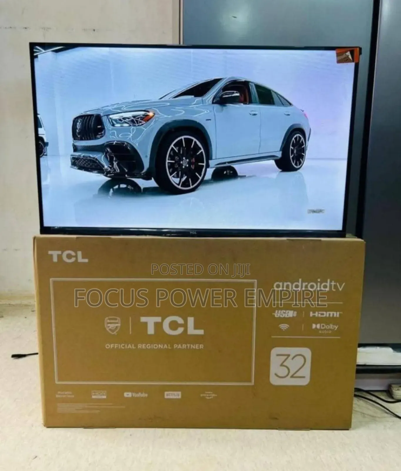 Original TCL 32inche Smart Tv Frameless Hi