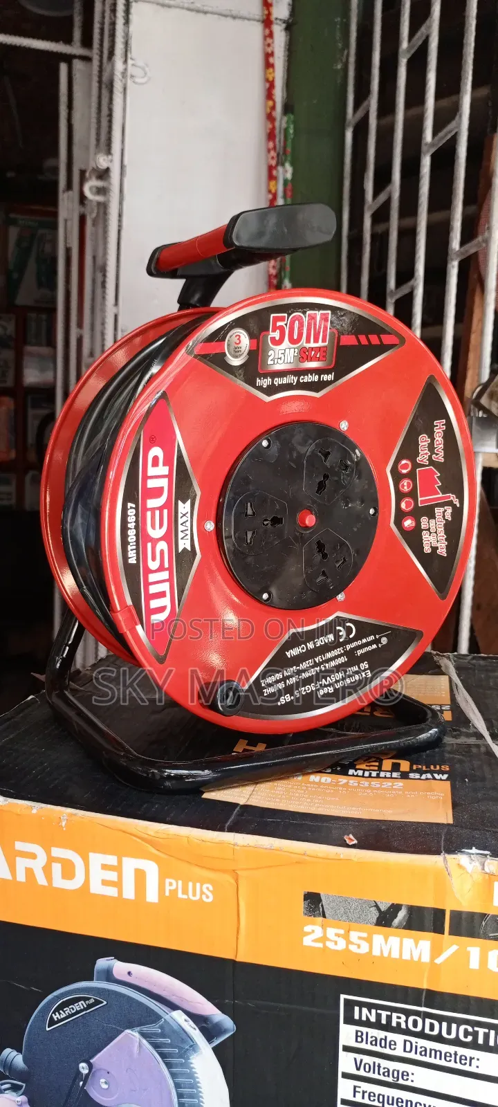 Original Industrial Extension Reel