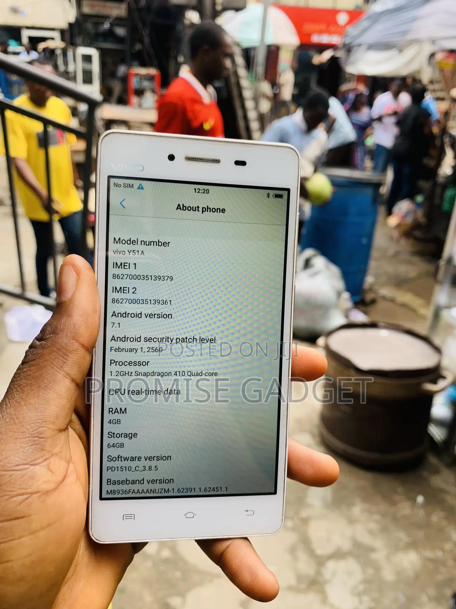 Vivo Y51 16 GB White