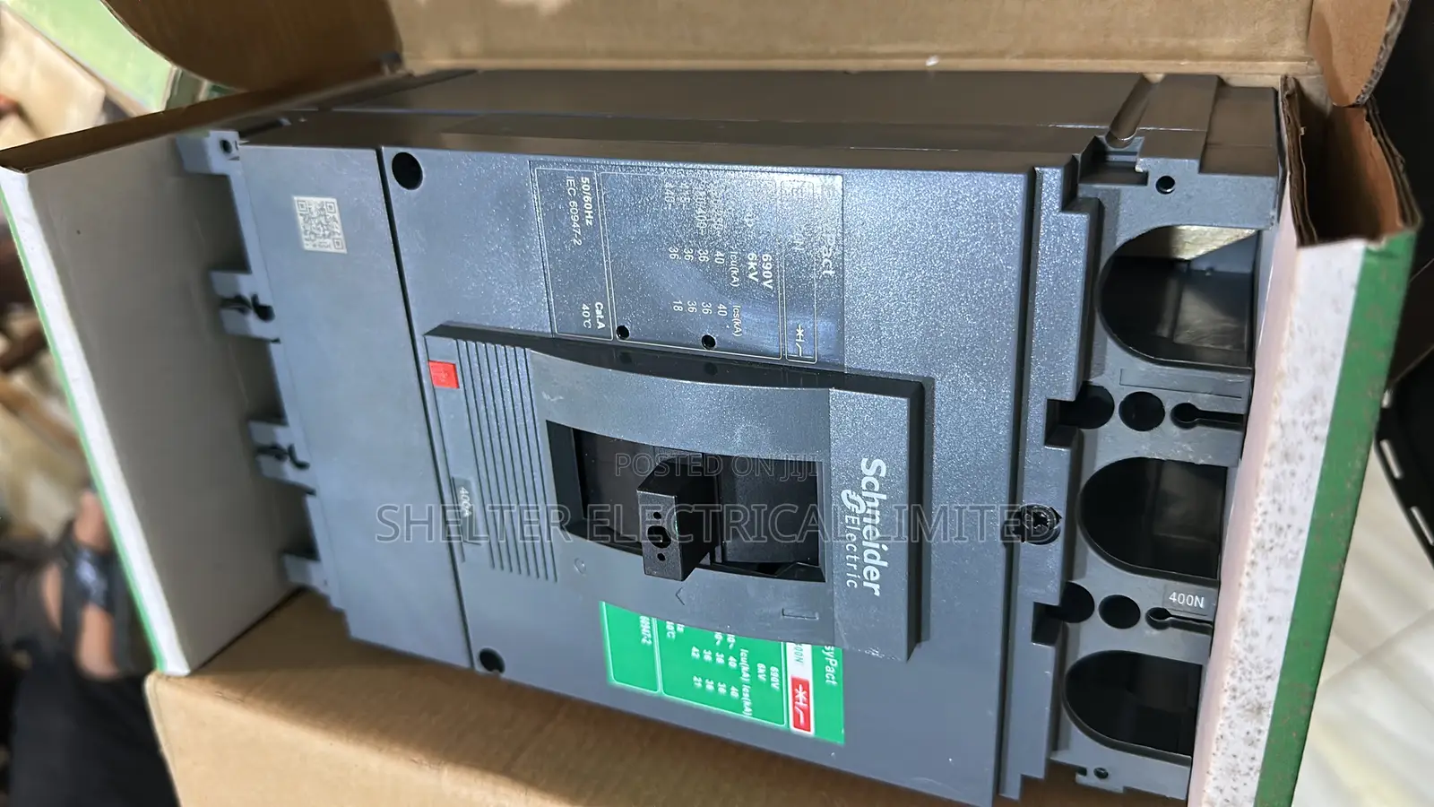 400amp 3pole Original Schnieder Circuit Breaker
