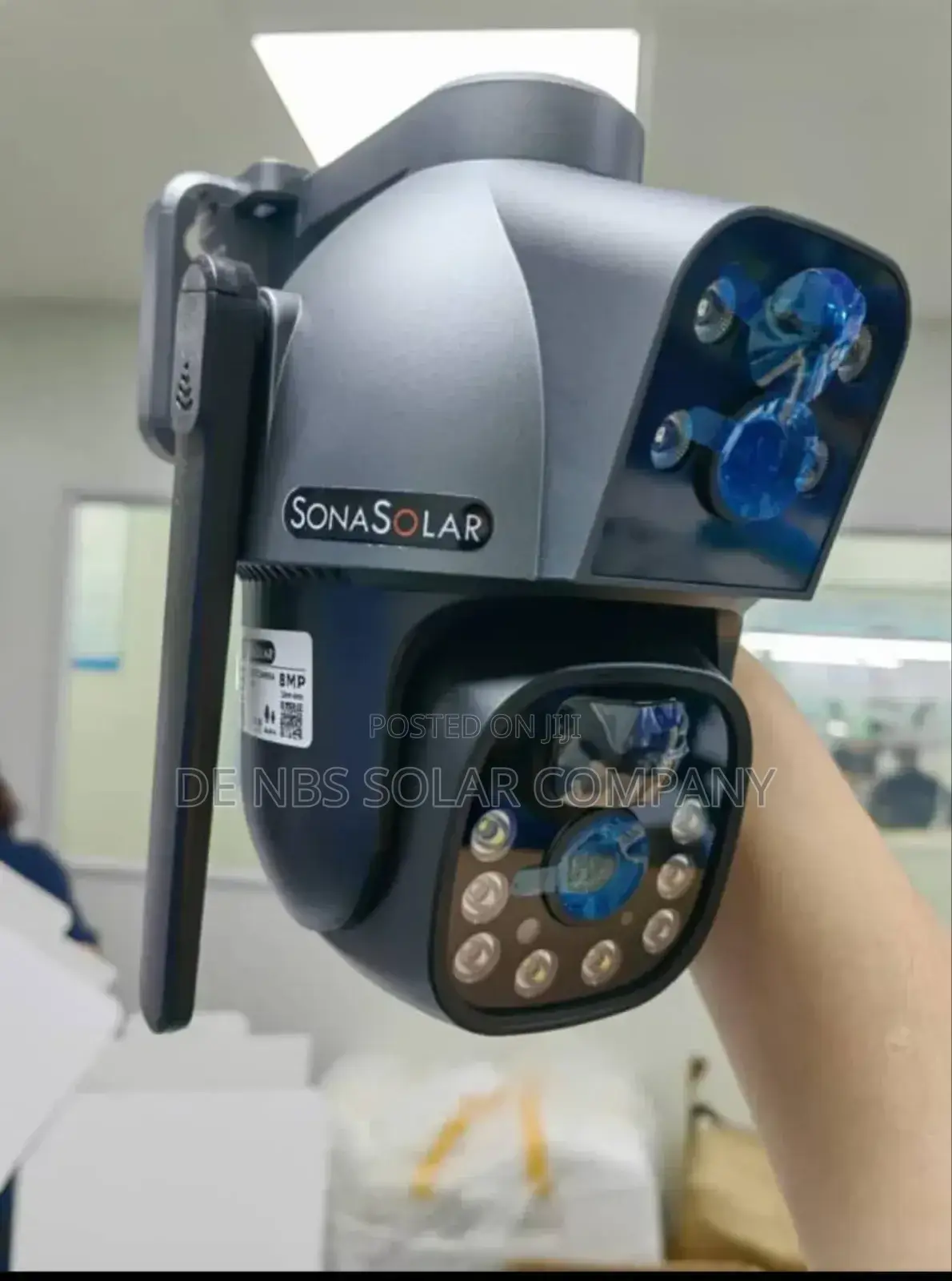 Intelligent Ubox 4g Dual Lens Solar CCTV Alert Camera