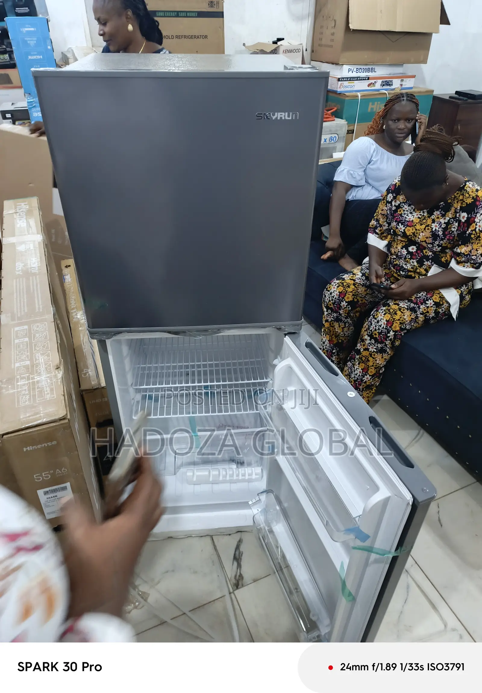 Dual-action Cooling Unit - Freezer + Fridge - Skyrun 195l