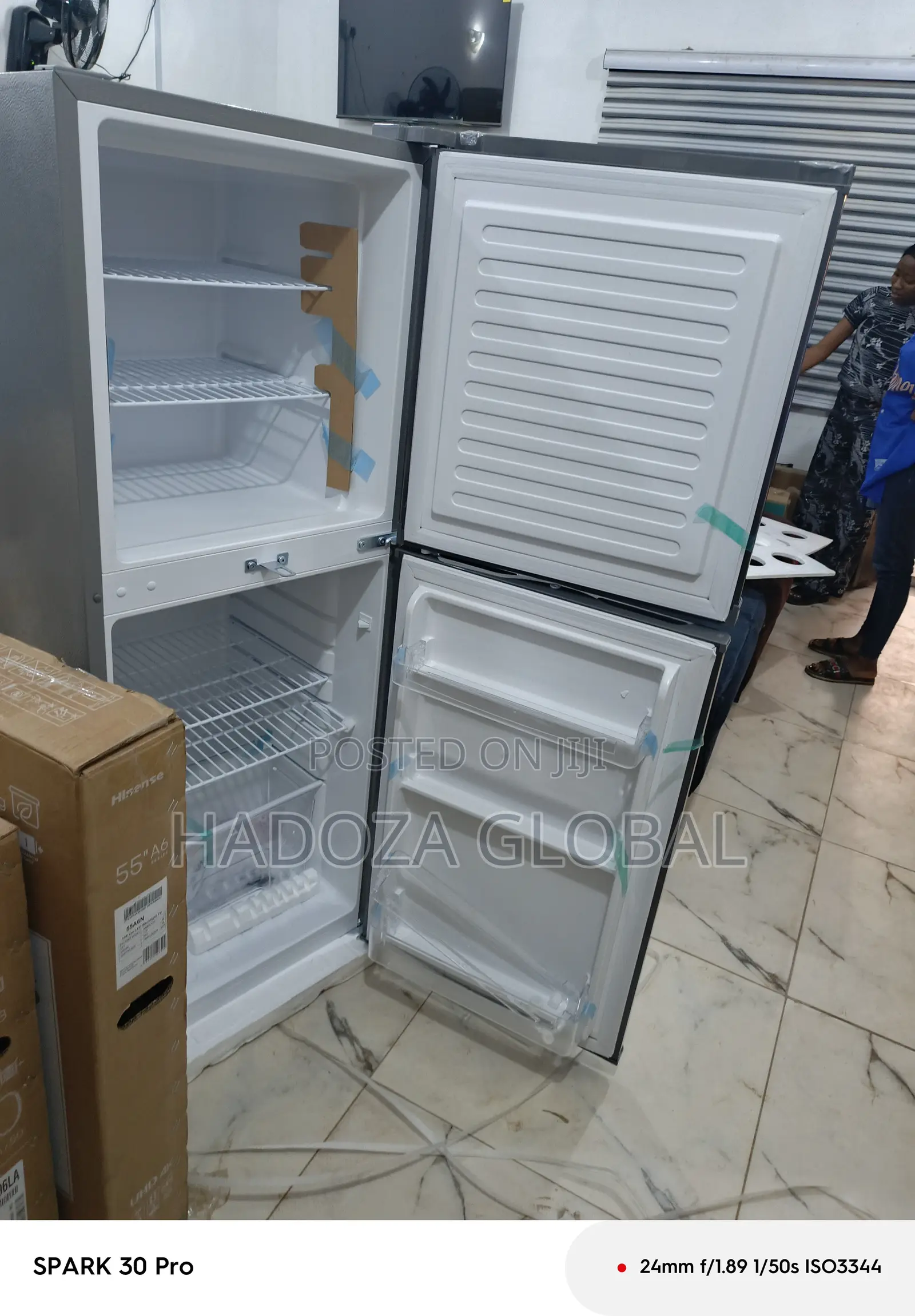 Dual-action Cooling Unit - Freezer + Fridge - Skyrun 195l