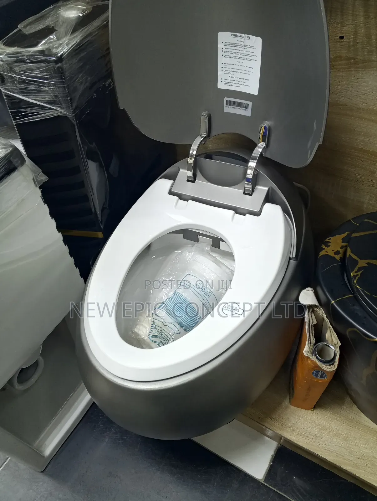 England Egg Design Smart Toilet