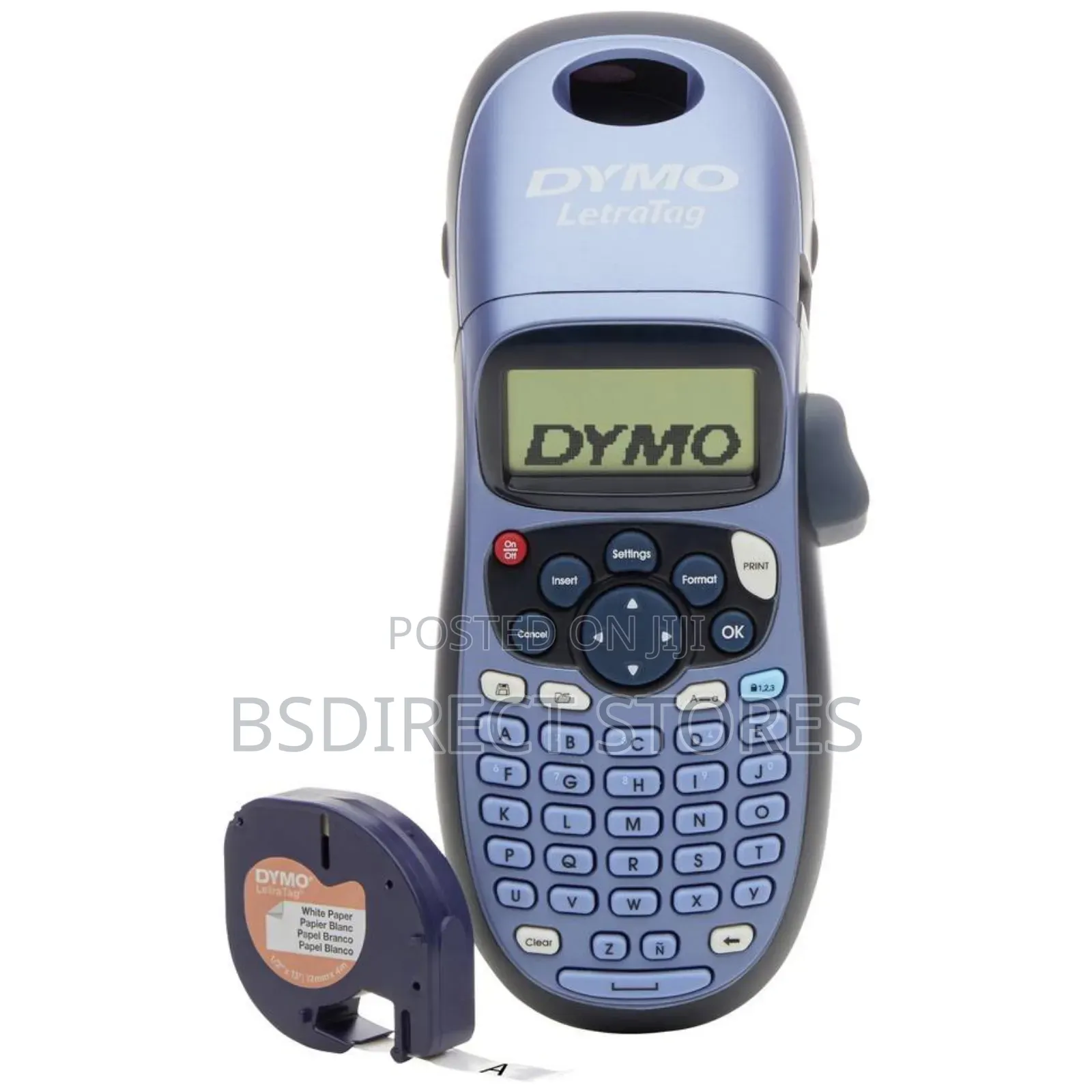 Dymo Letra Tag 100 H Handheld Labelmaker Black