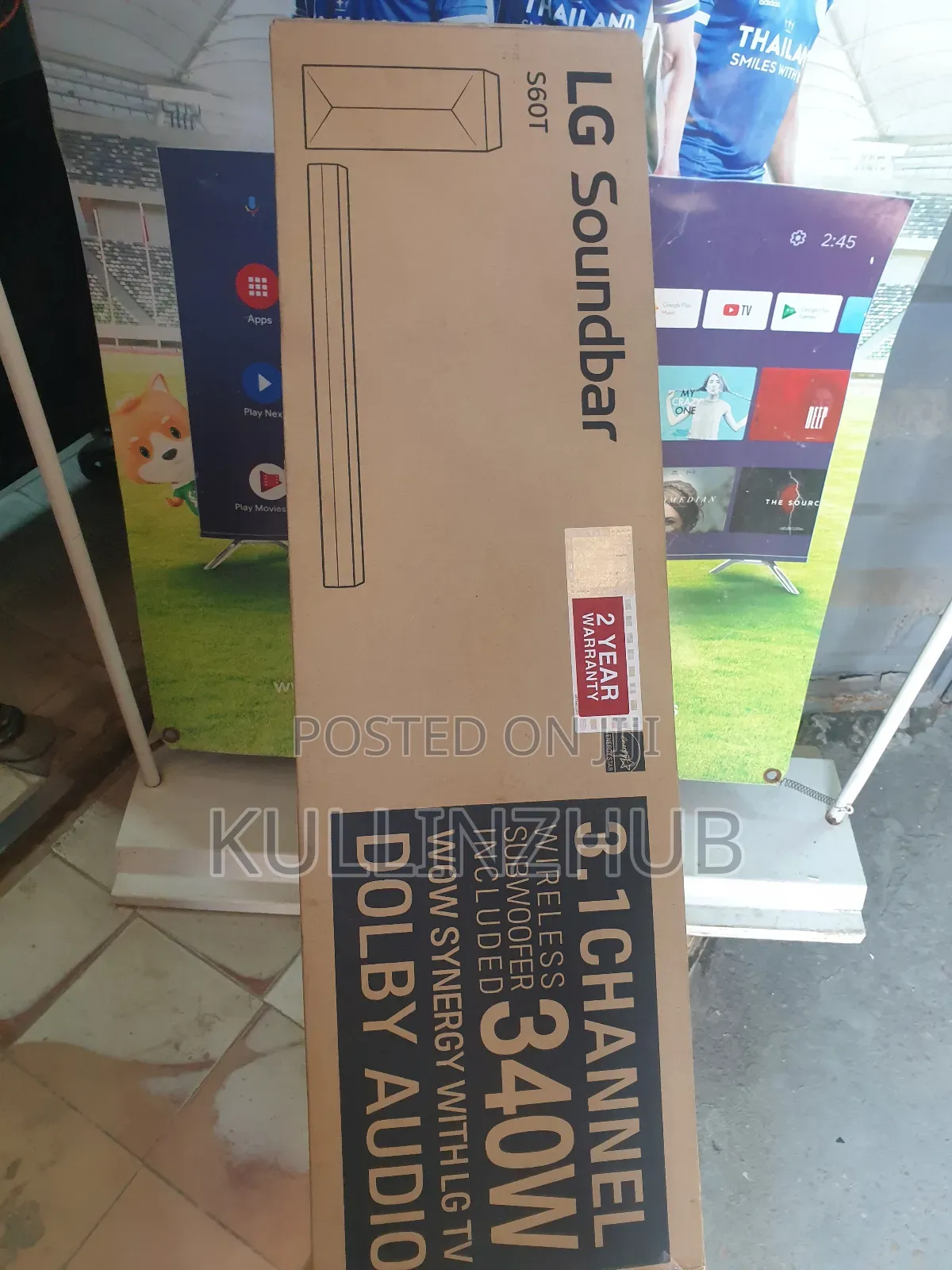 Lg Audio 340w 3 Channels Soundbar | Aud 60ts