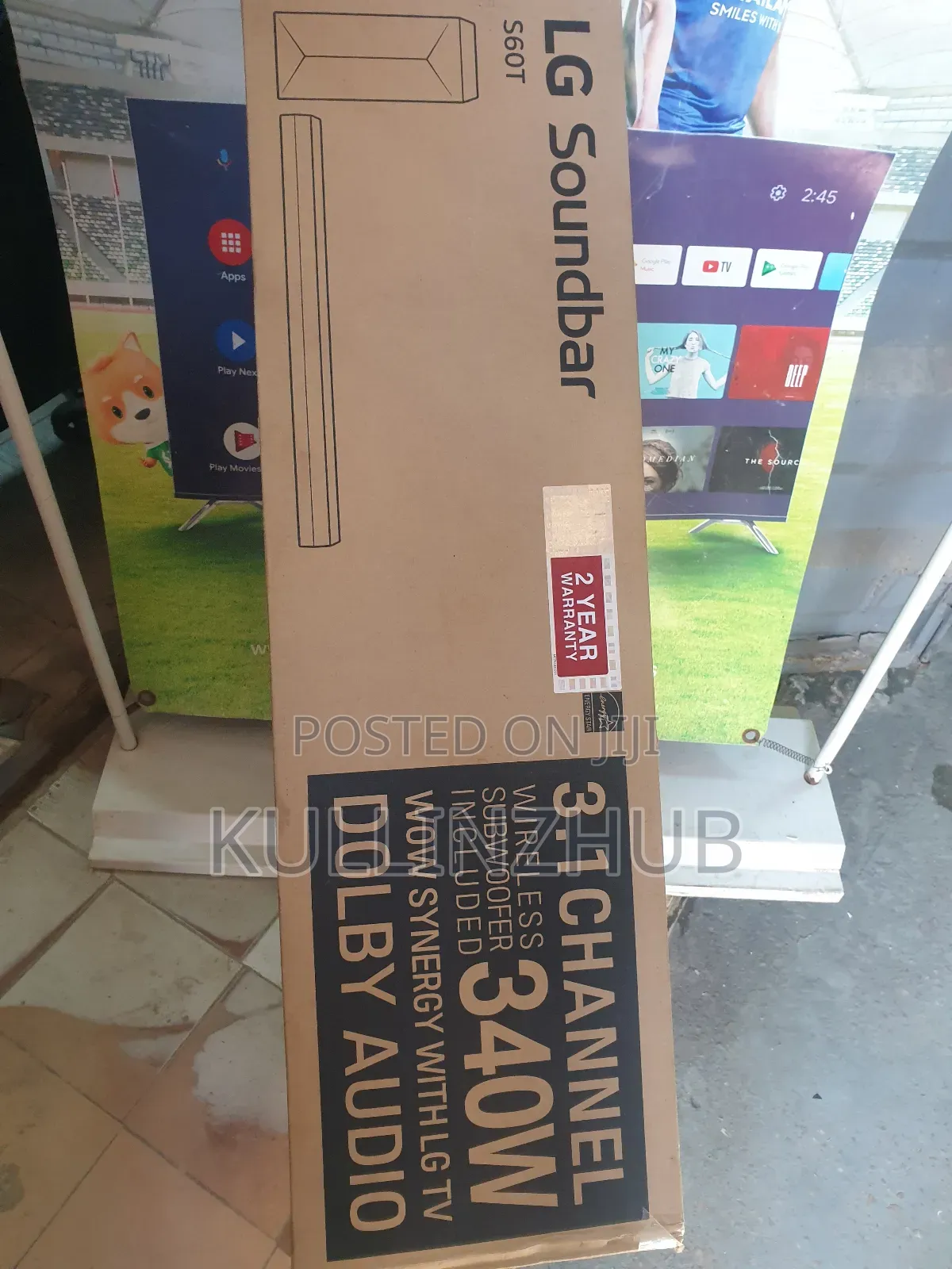 Lg Audio 340w 3 Channels Soundbar | Aud 60ts