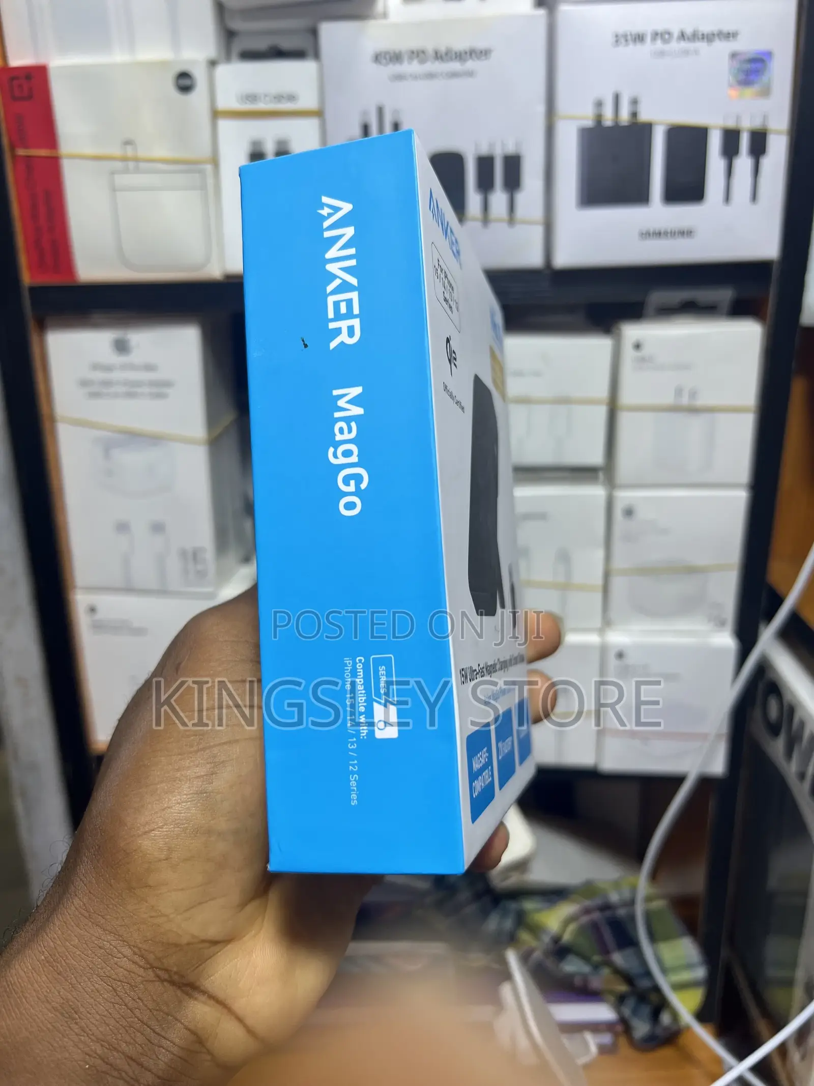Anker Maggo Power Bank, Qi2 Certified 15w Ultra-fast Magsafe