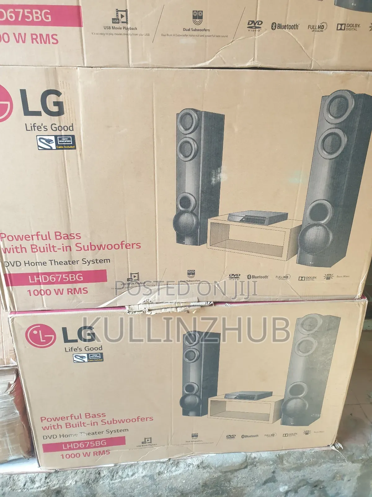 Lg 1000w Bodyguard Dvd Home Theatre System | Aud-675bg