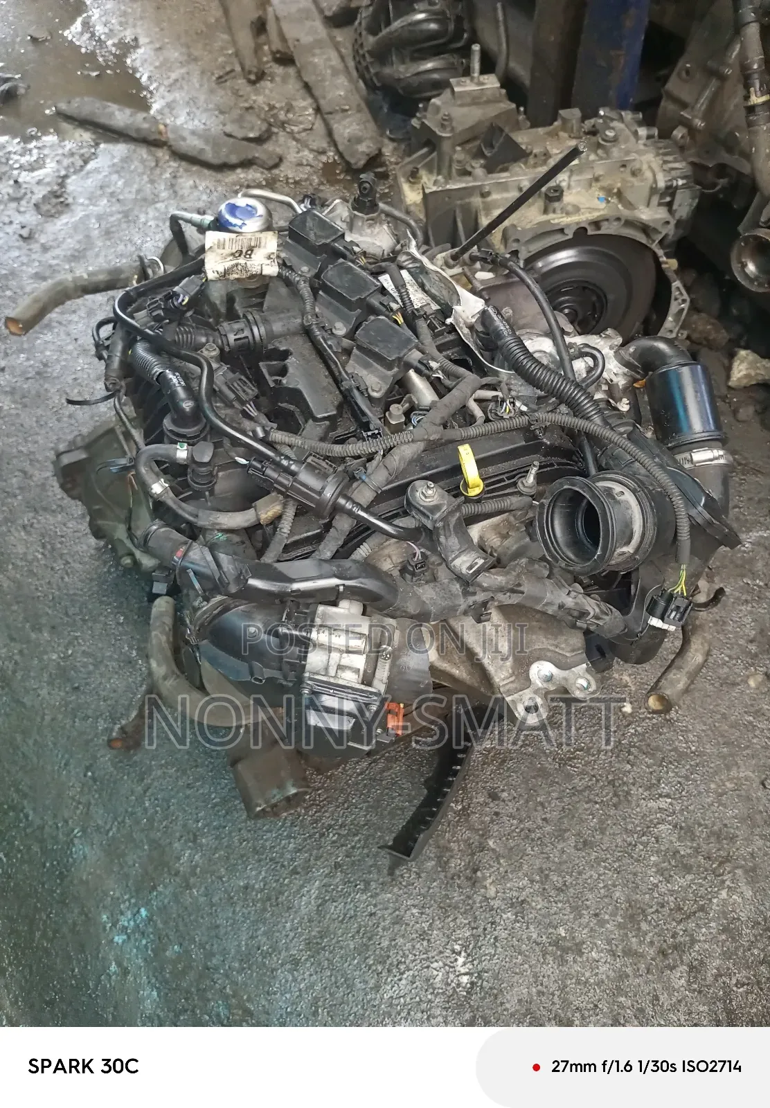 Engine for Ford Fiesta Mk7 Eco Boost 2018 3 Plug Turbo