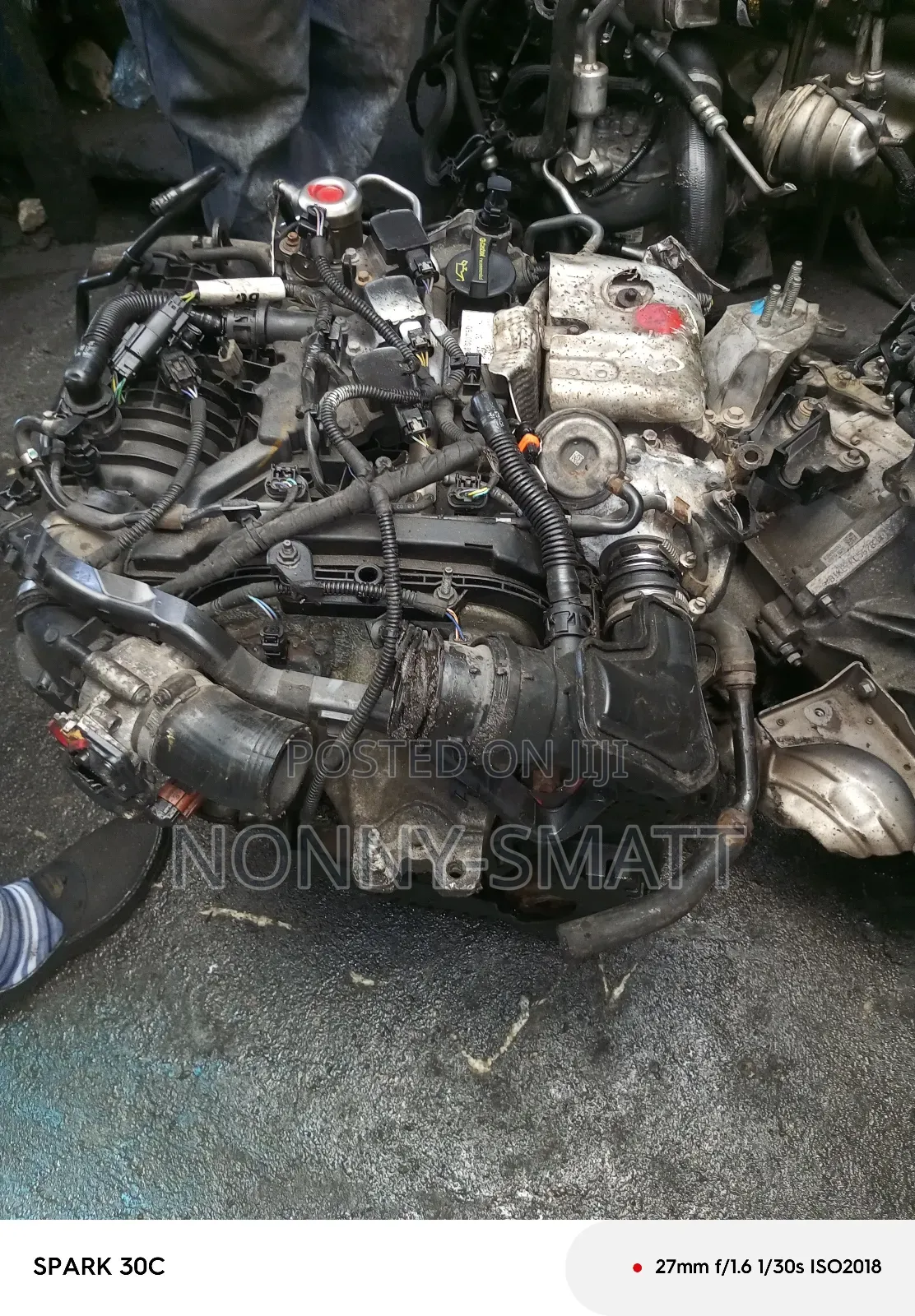 Engine for Ford Fiesta Mk7 Eco Boost 2018 3 Plug Turbo