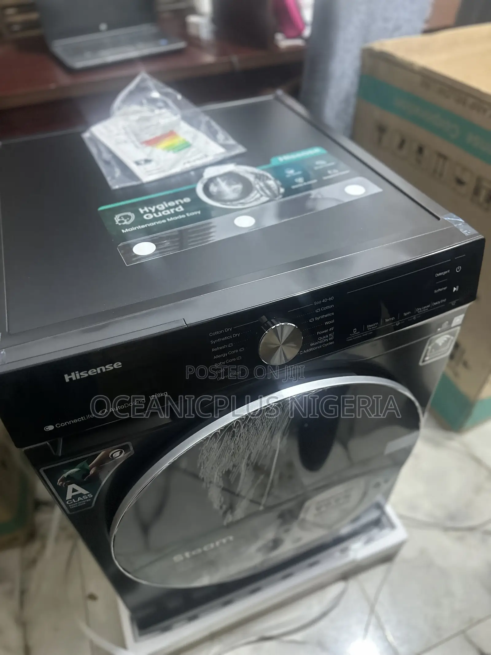 Hisense Fastwash 12kg/8kg Washer and Dryer.