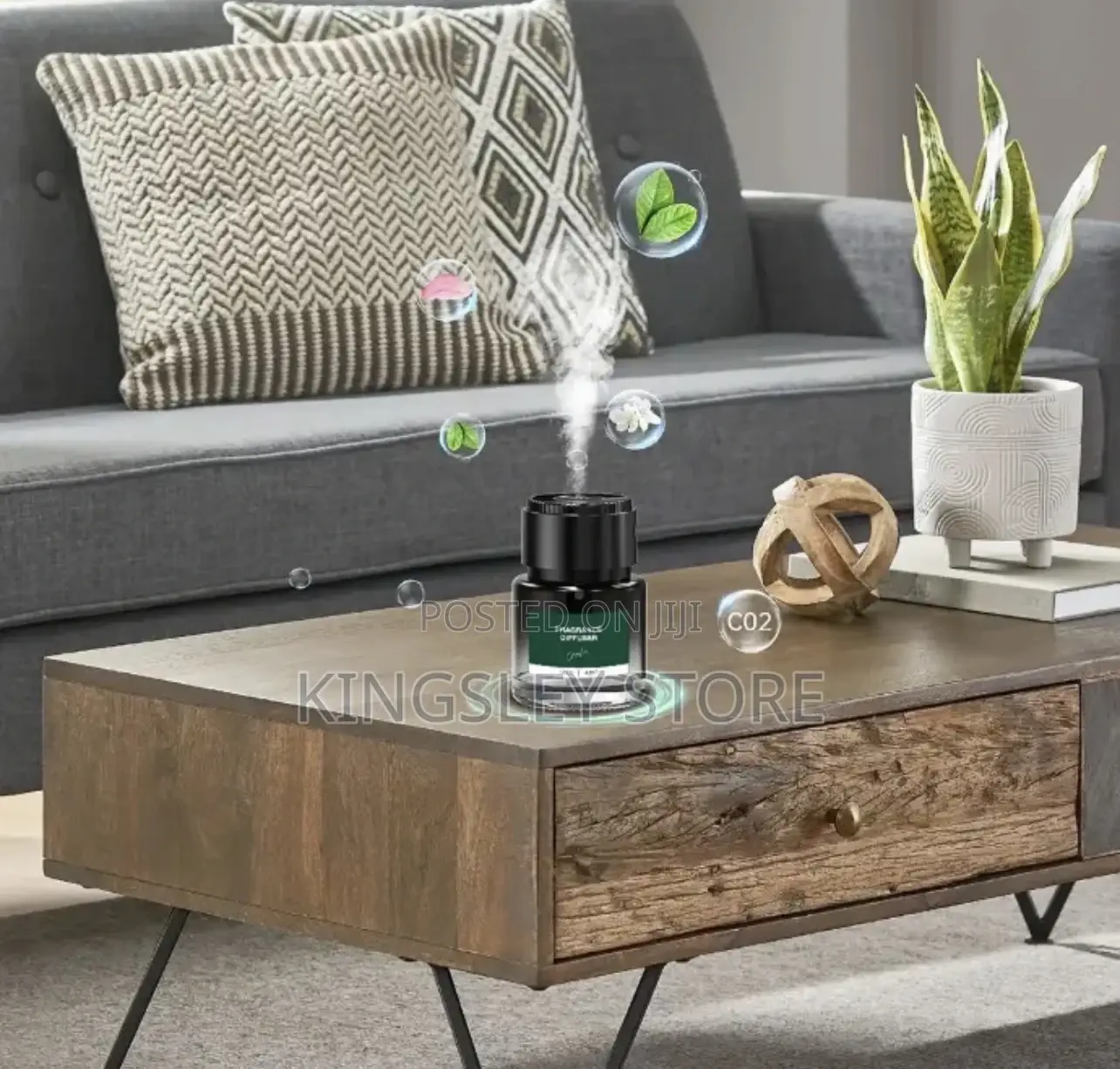 Green Lion Alps Fragrance Diffuser 130ml – Black