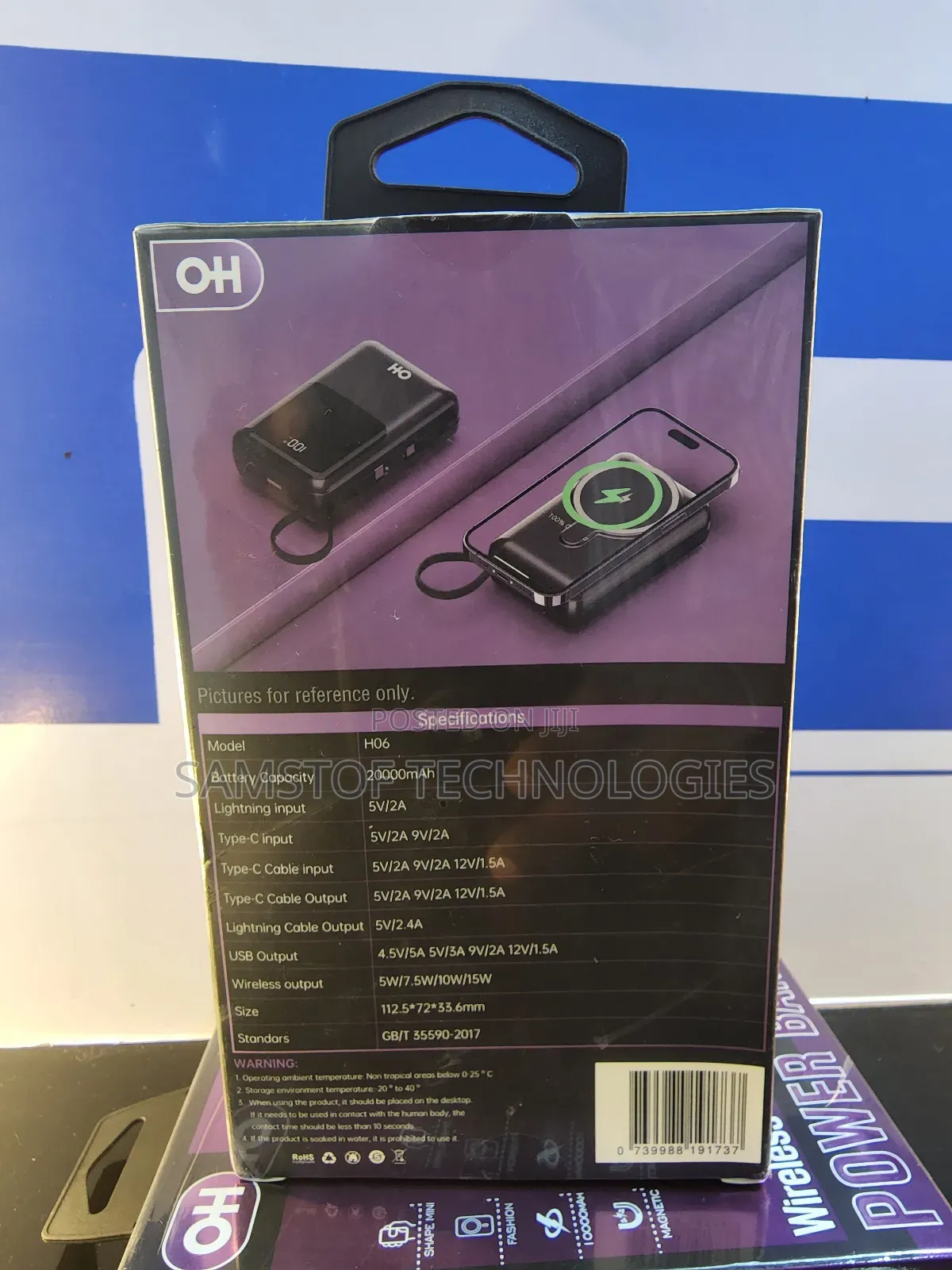 Oh Mobility 20000mah Power Bank