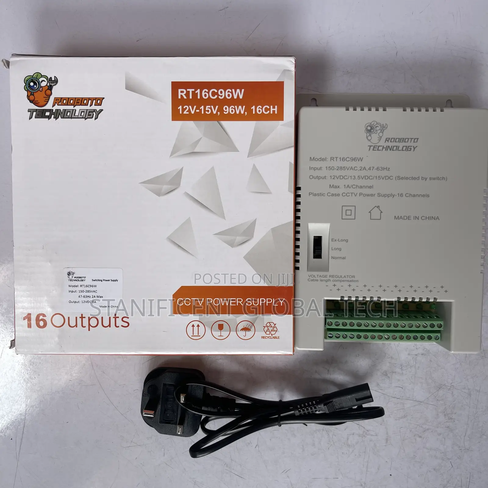 Rooboto 16way Power Supply Box With Power Cord