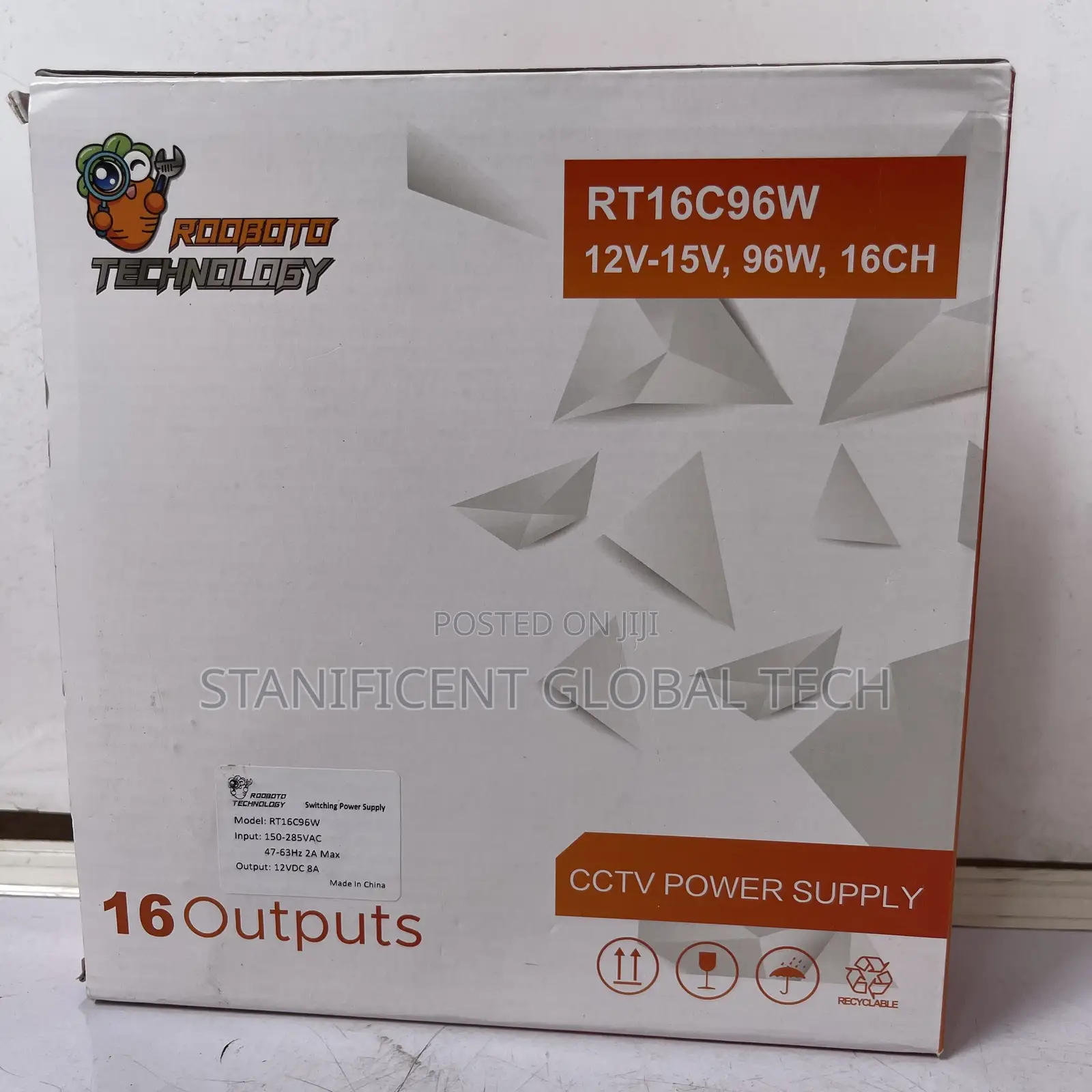 Rooboto 16way Power Supply Box With Power Cord