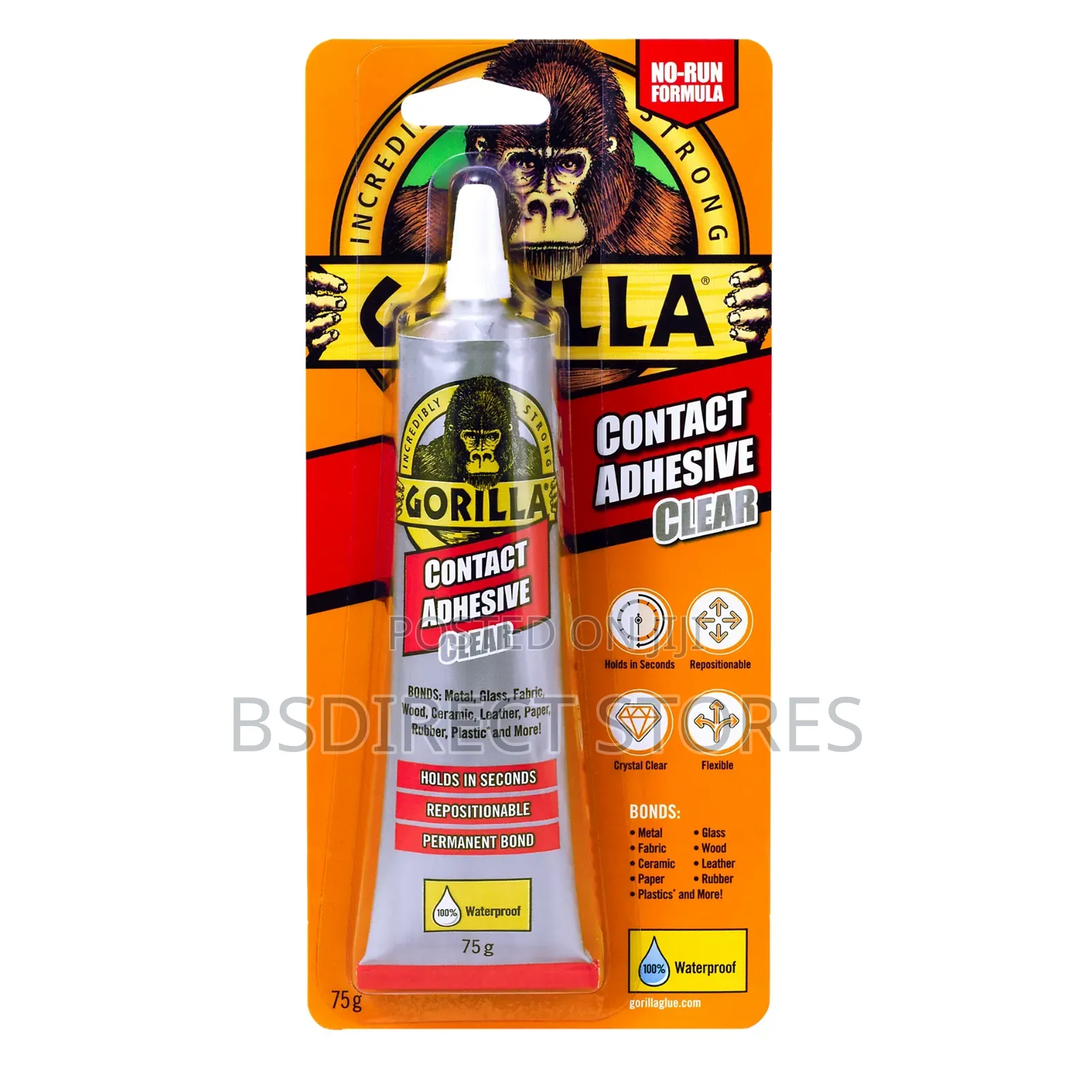 Gorilla Contact Adhesive Clear, 20ml - All-Purpose Glue