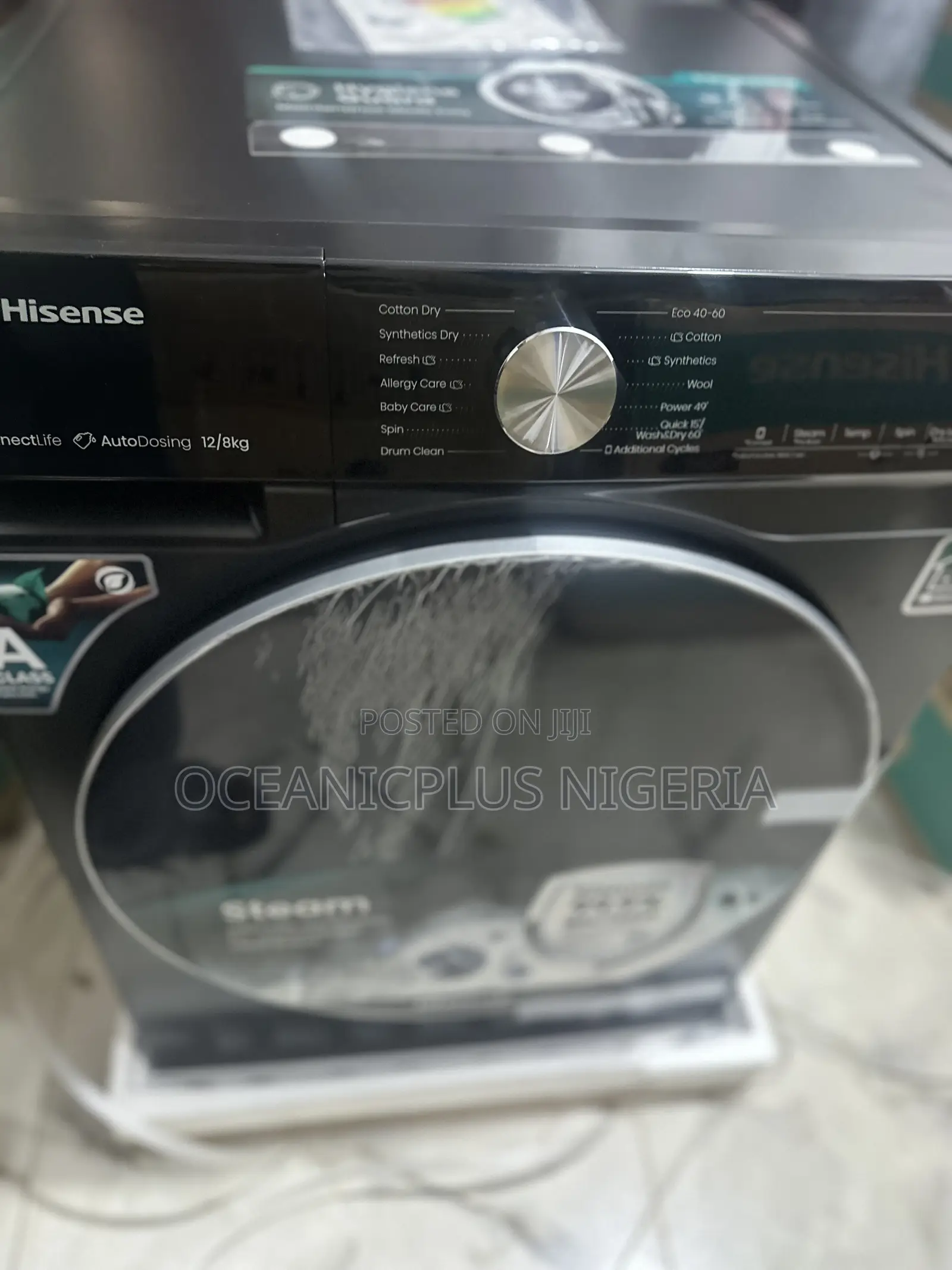 Hisense Turbodry Pro 12kg/8kg Washer and Dryer.