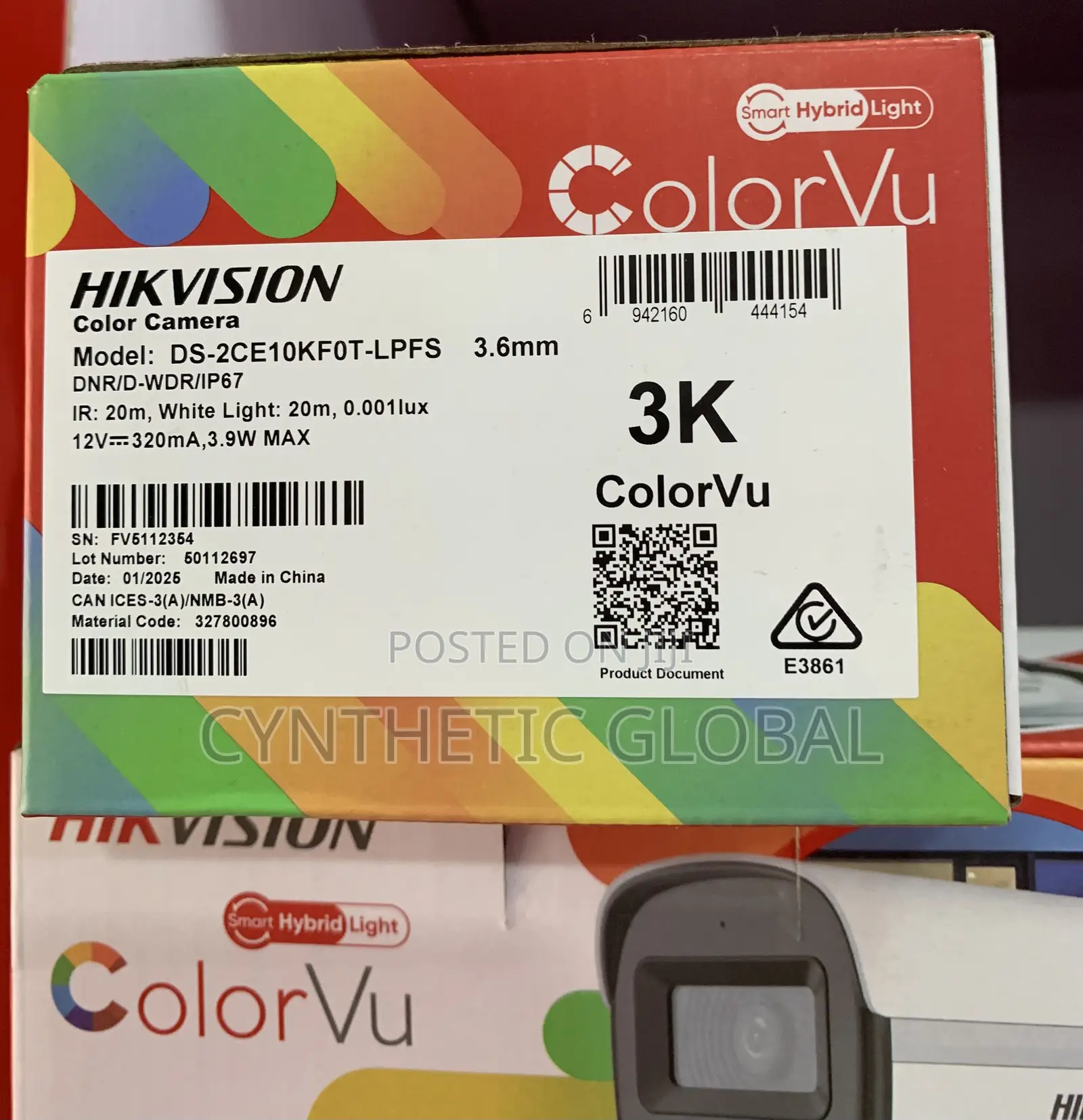 Ds-2ce10kfot-LPFS Hik 5mp Bullet Color/Audio