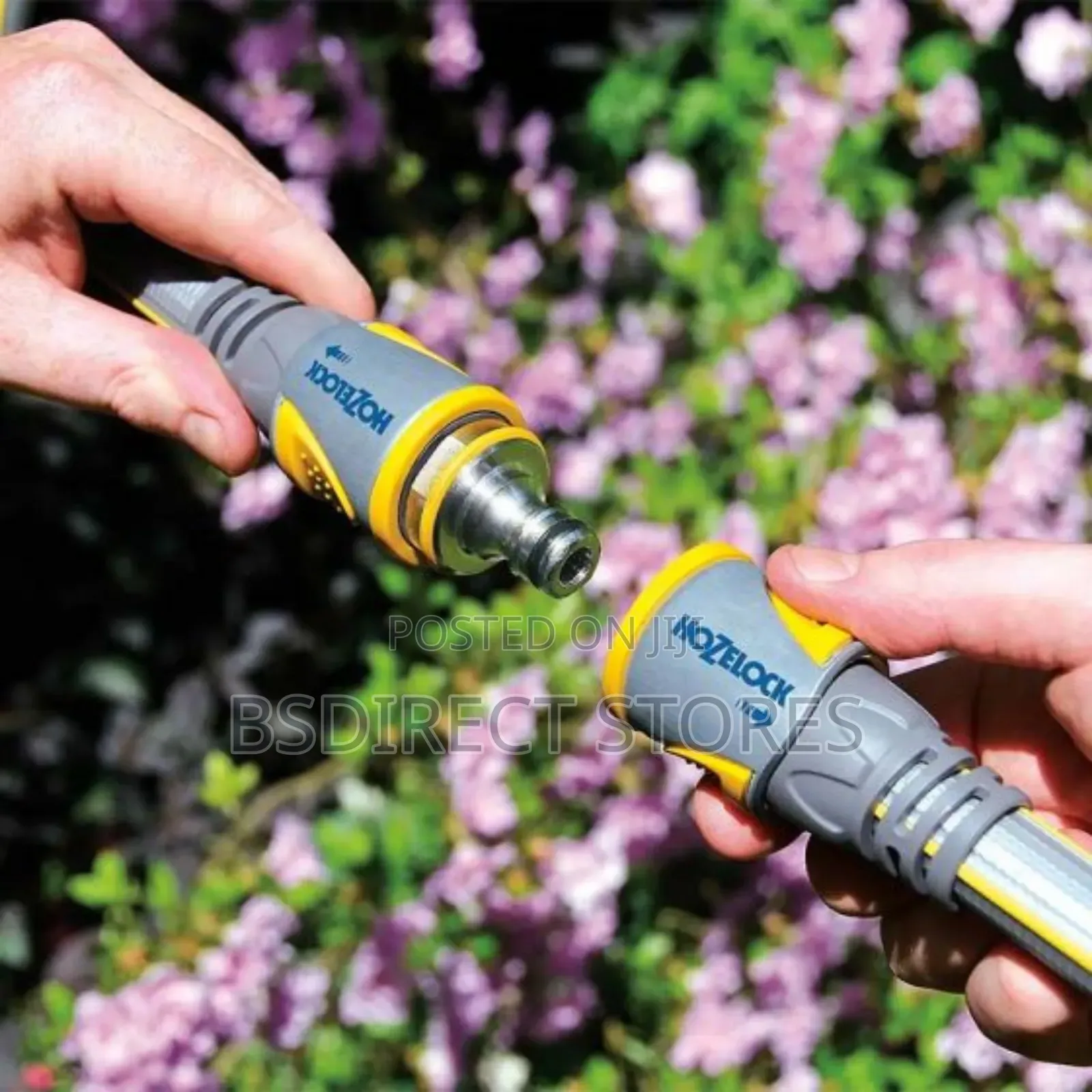 Hozelock 2044 Pro Metal Double Male Connector 12.5mm (1/2in)