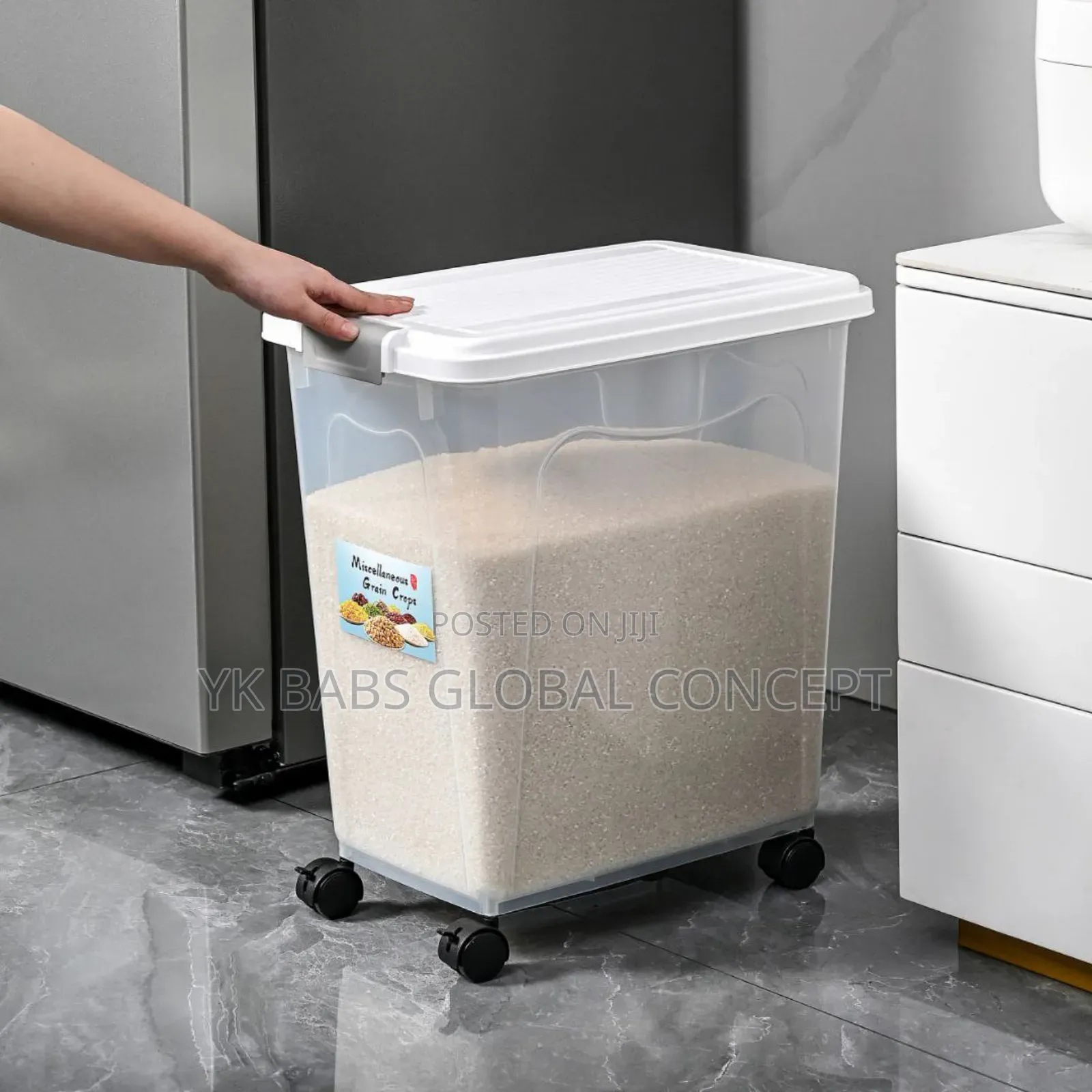 30 Kg of Rice Bin