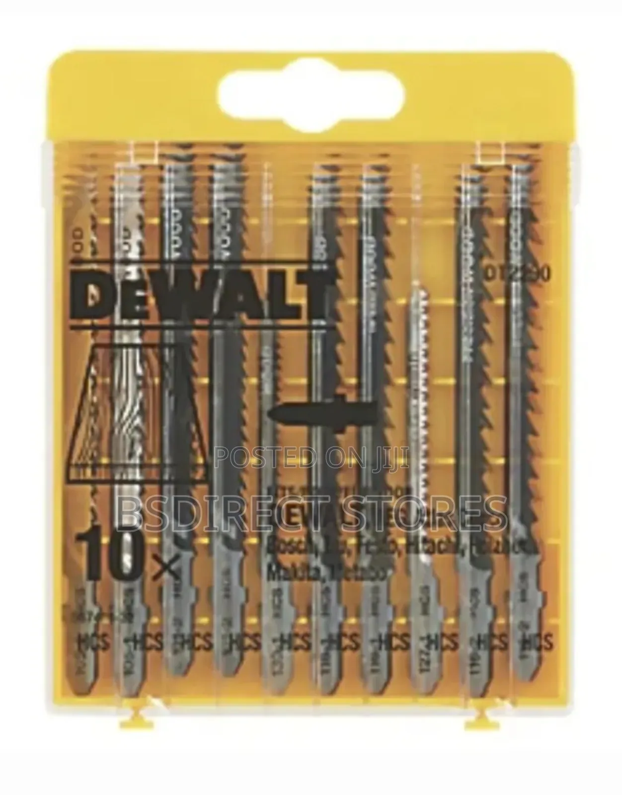 Dewalt Dt2290-Qz 10-Piece Jigsaw Blade Kit - Wood Cutting