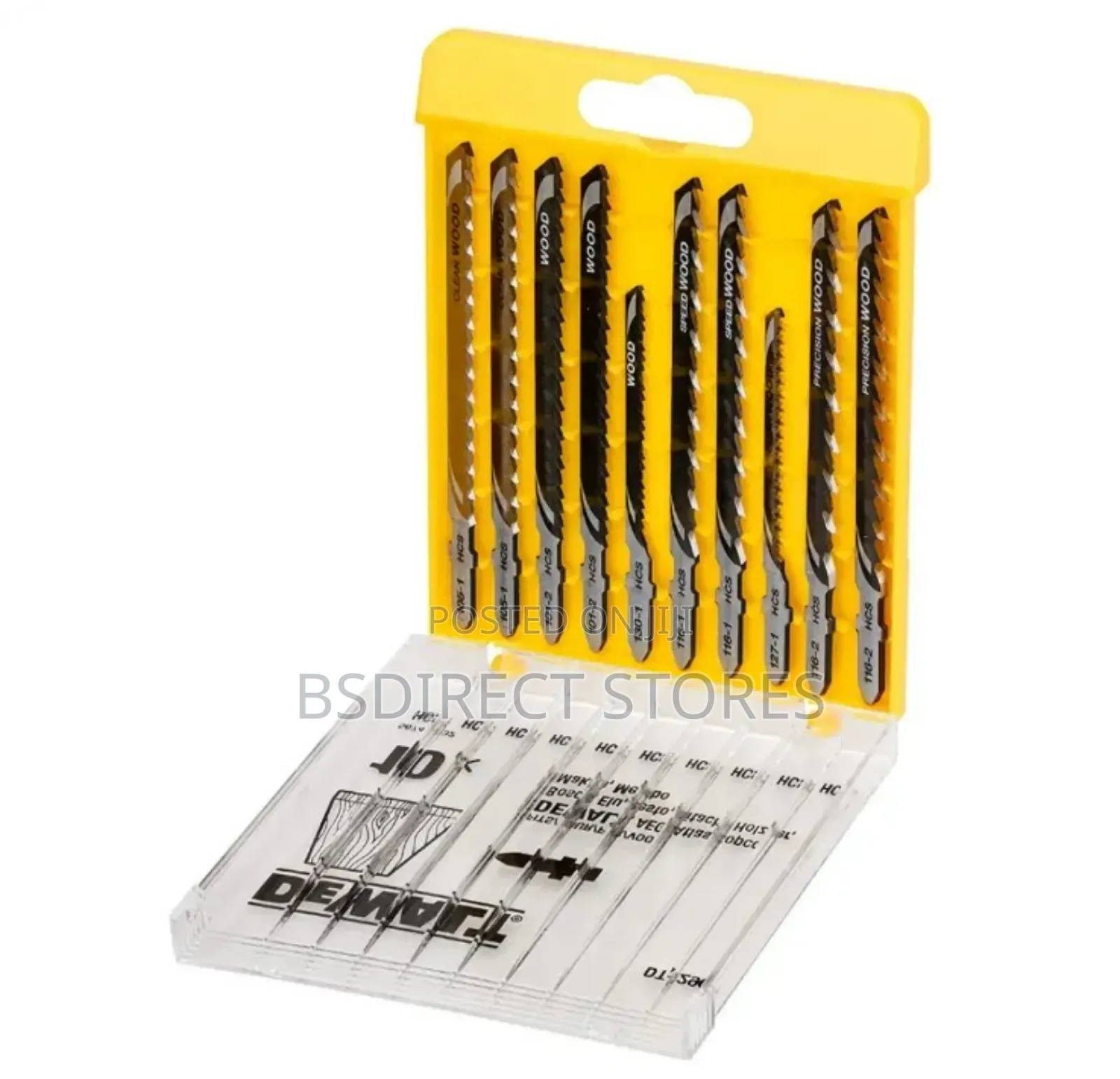 Dewalt Dt2290-Qz 10-Piece Jigsaw Blade Kit - Wood Cutting