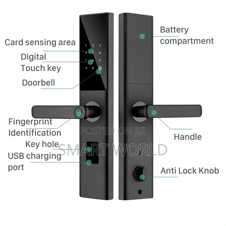 Tuya Wifi Smart Lock With Phone App Unlocking