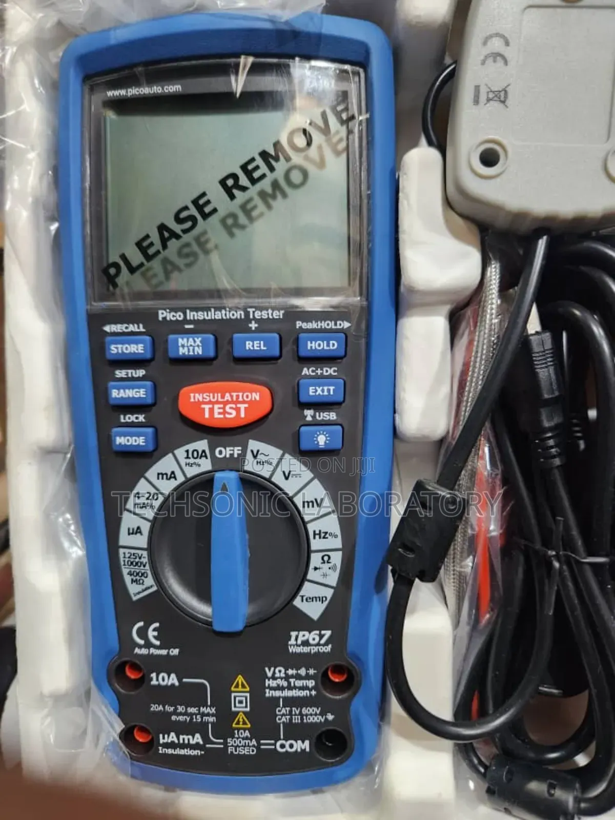 True RSM Multimeter and Insulation Tester