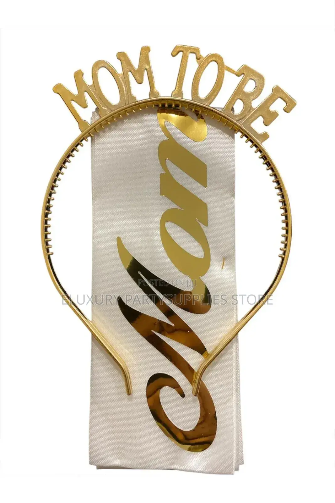 Mom to Be Sash and Crown