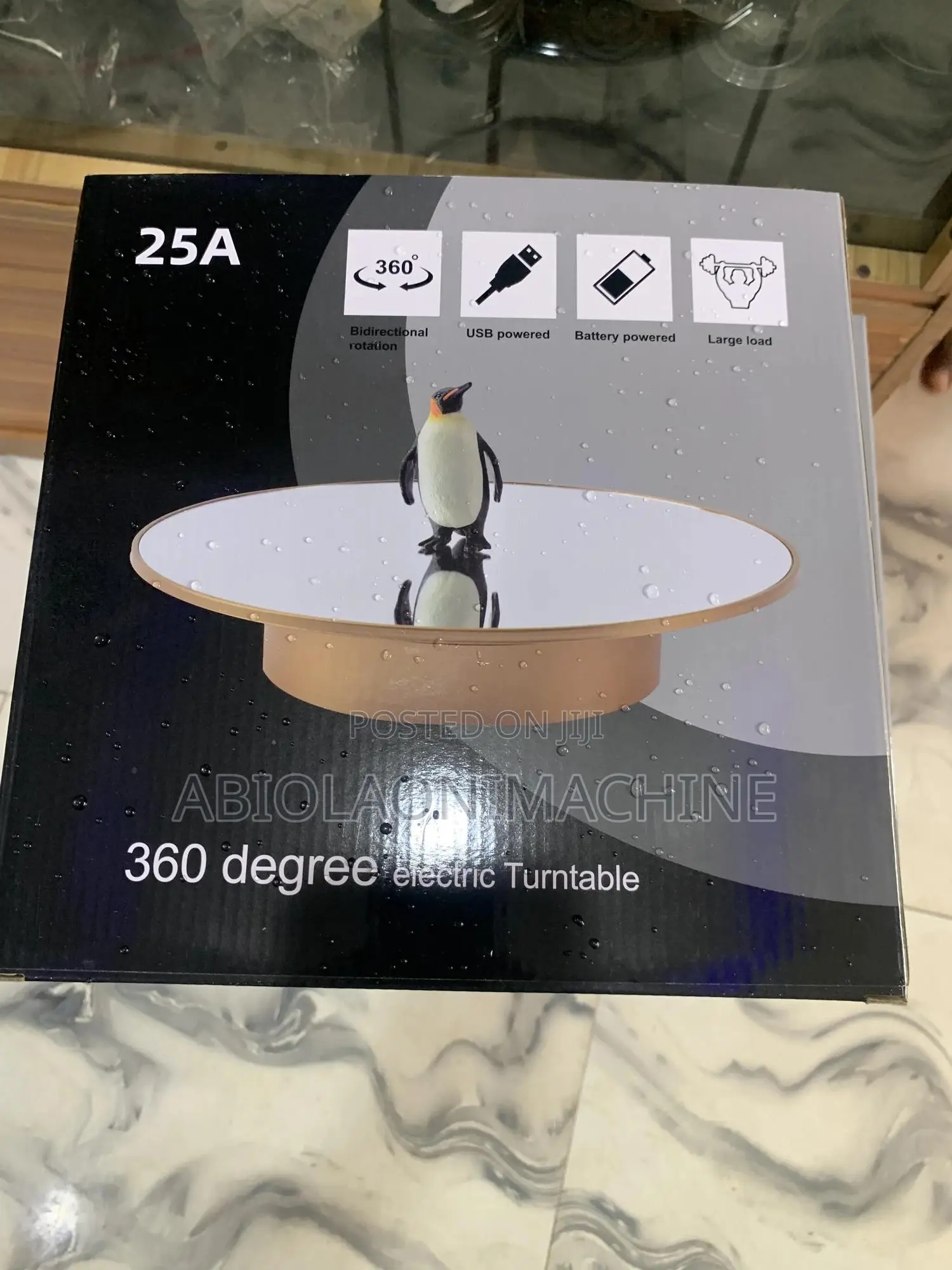 360° Electric Display Turntable – Model 25a