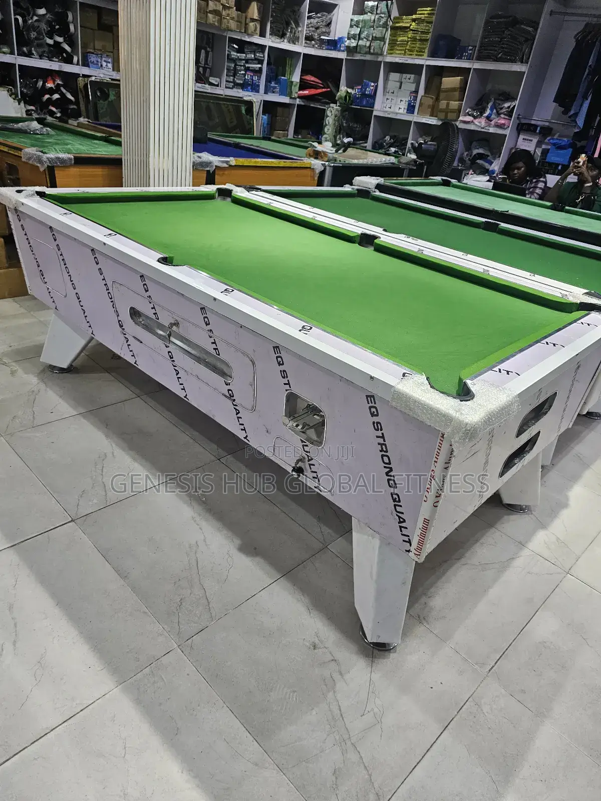 Made In Nigeria Coin And Marble Snooker Table Mc1001