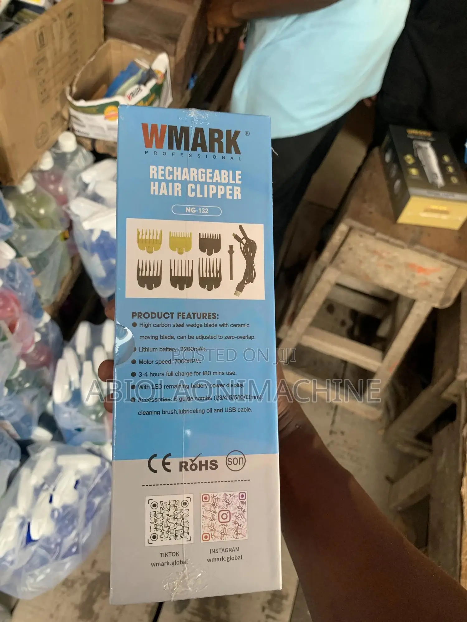 Wmark New Ng-604 Kit Professional Hair Clipper