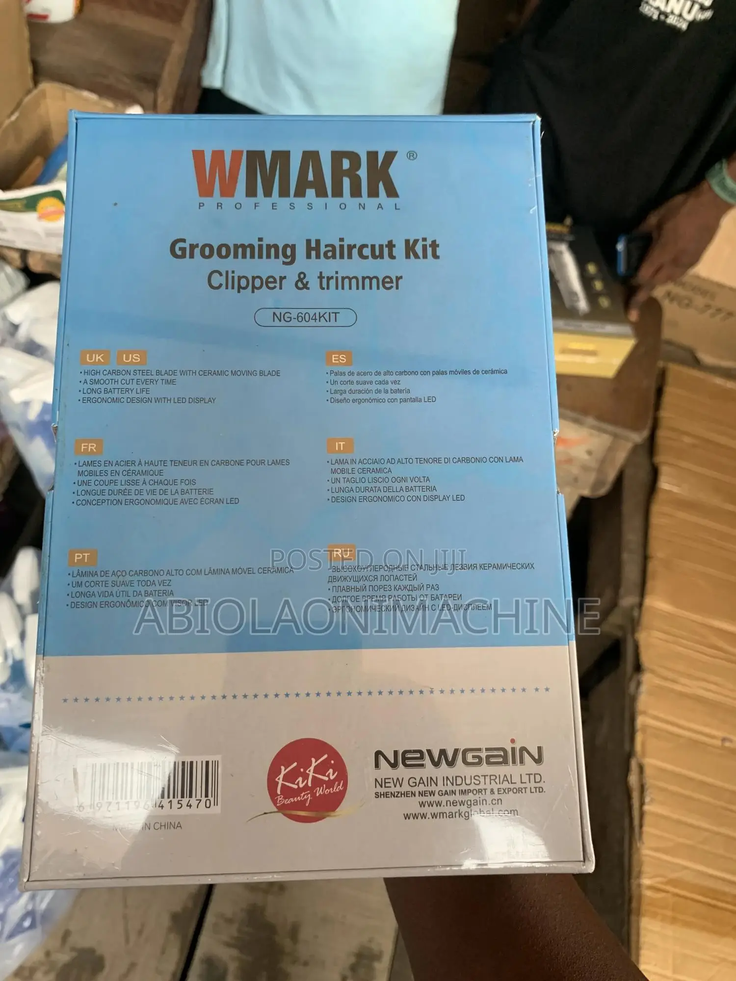 Wmark New Ng-604 Kit Professional Hair Clipper