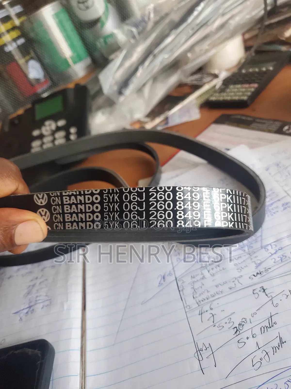 Serpentine  Belt .06j260.849f.Volkswagen .Audi