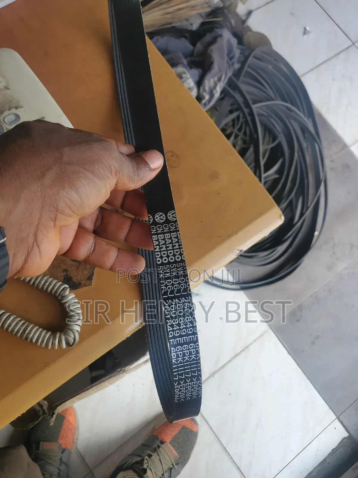 Serpentine  Belt .06j260.849f.Volkswagen .Audi