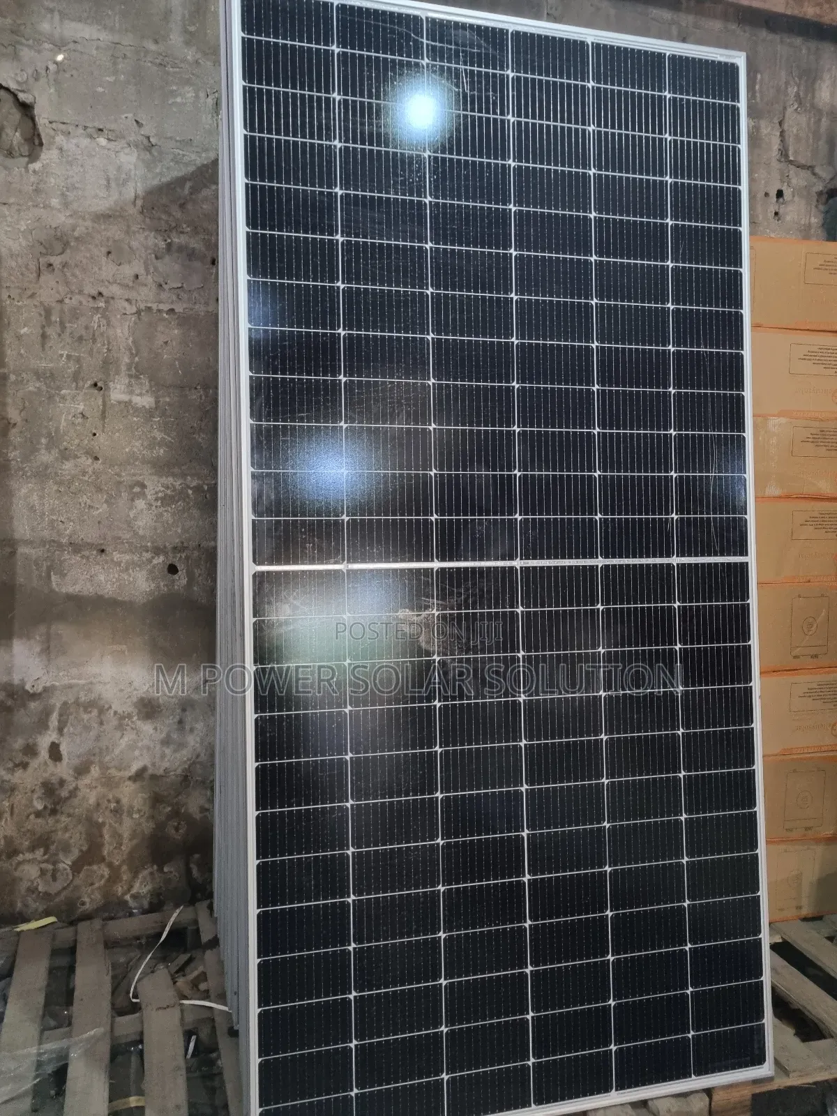 650w Jinko Mono Solar Panels