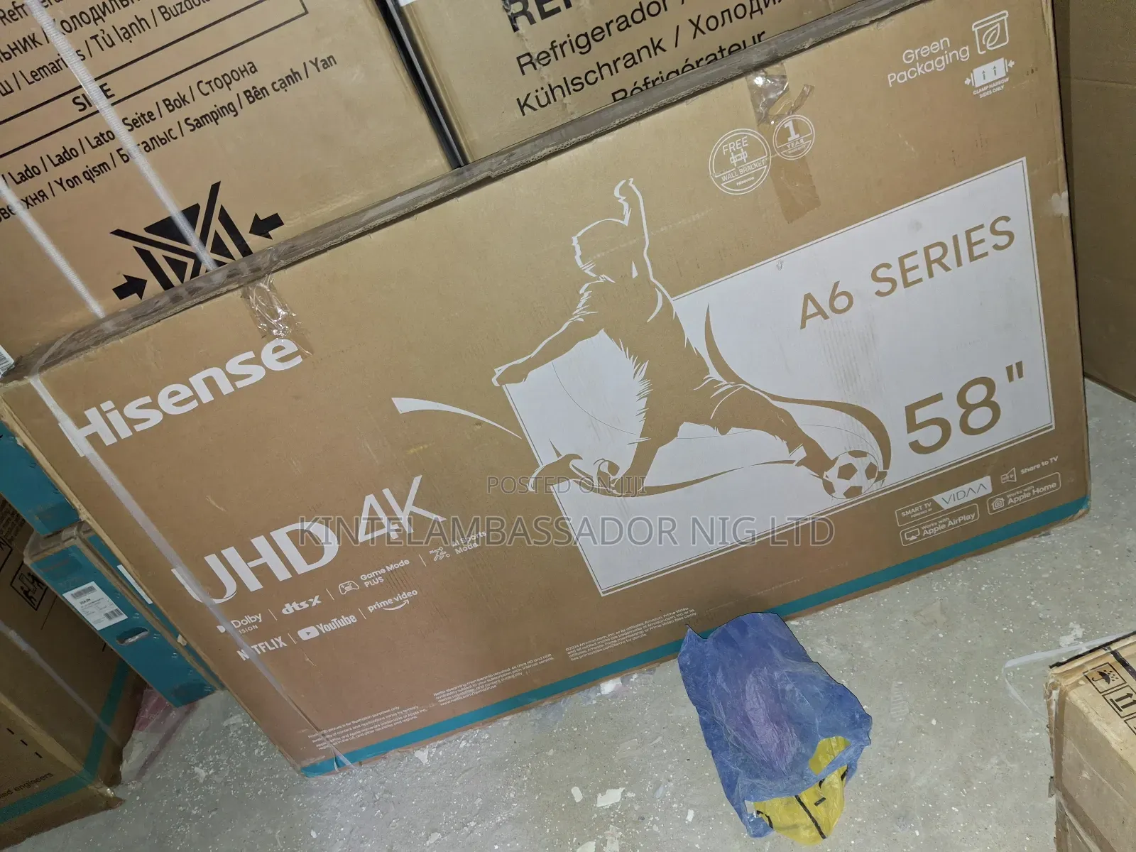 Hisense 58" Smart Television- 58a6n