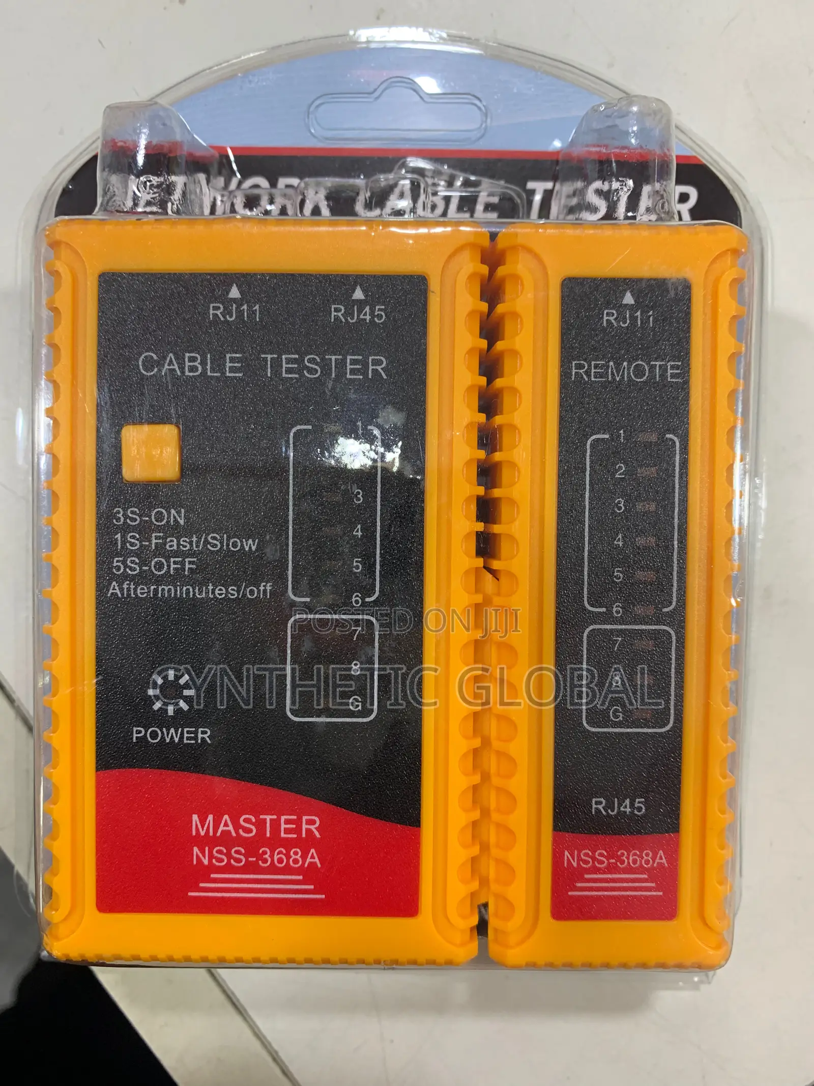 Rj11 and Rj 45 Cable Tester