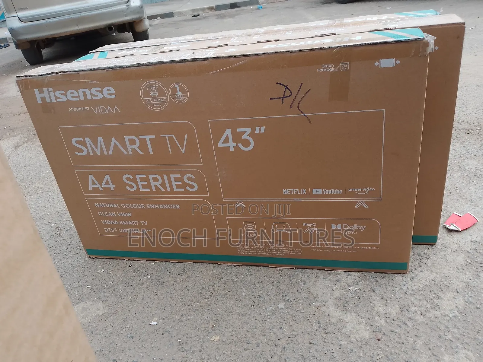 Hisense 43inches Smart Tv