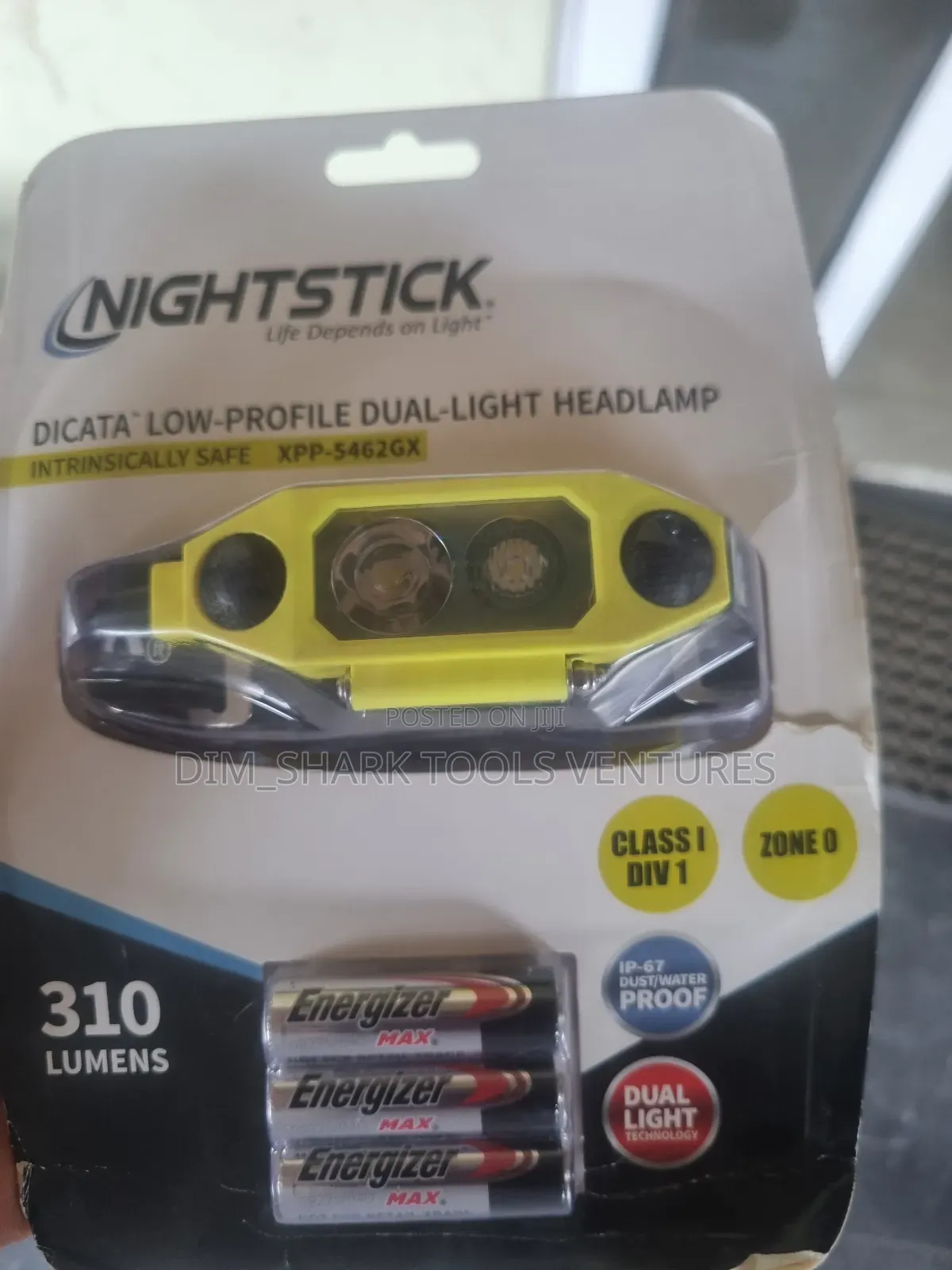Nightstick Dicata Intrinsically Safe Low Dual-Light Headlamp