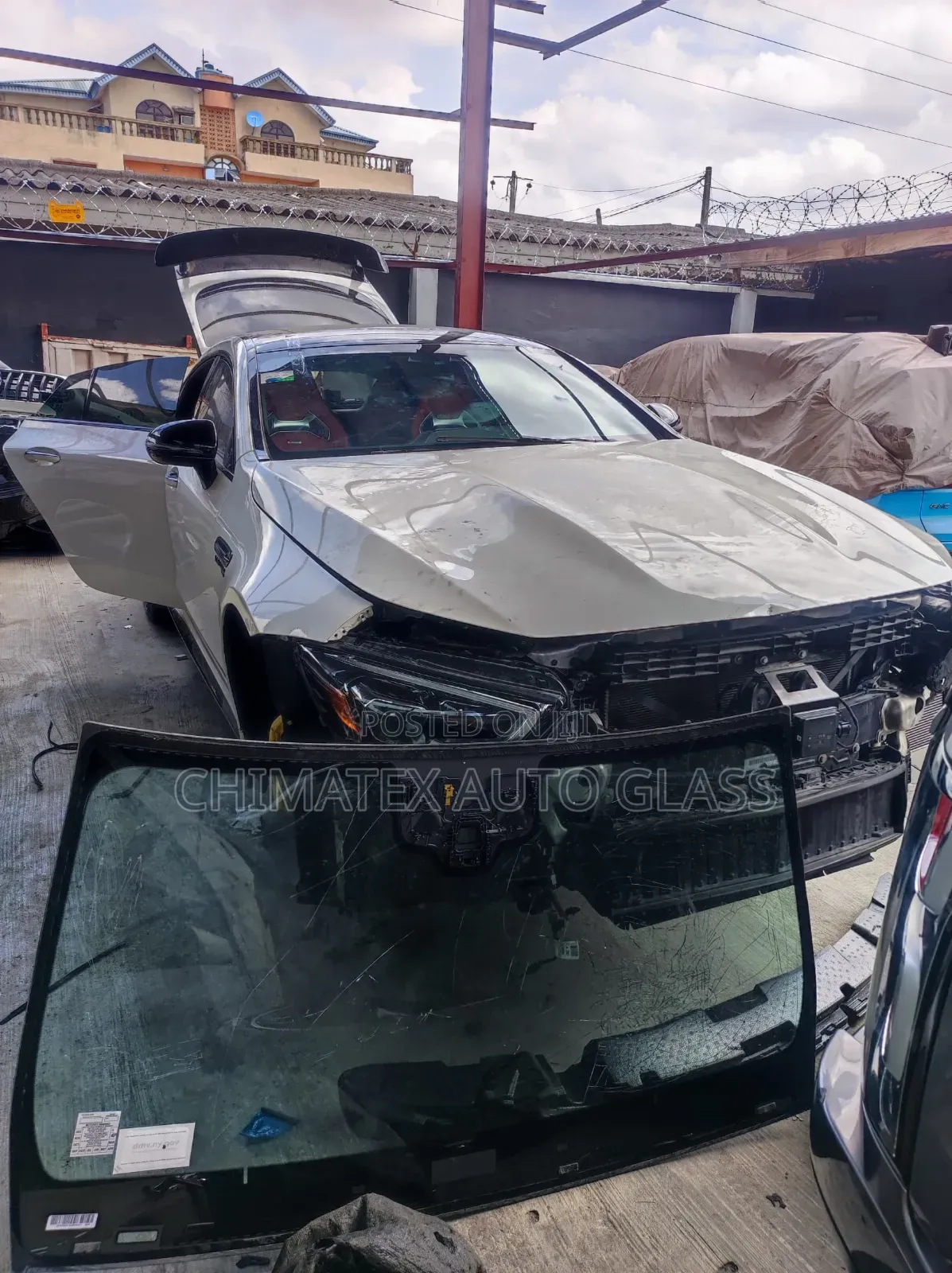 Amg Gt Windscreen Glass Installed Perfectly We Deliver Fix