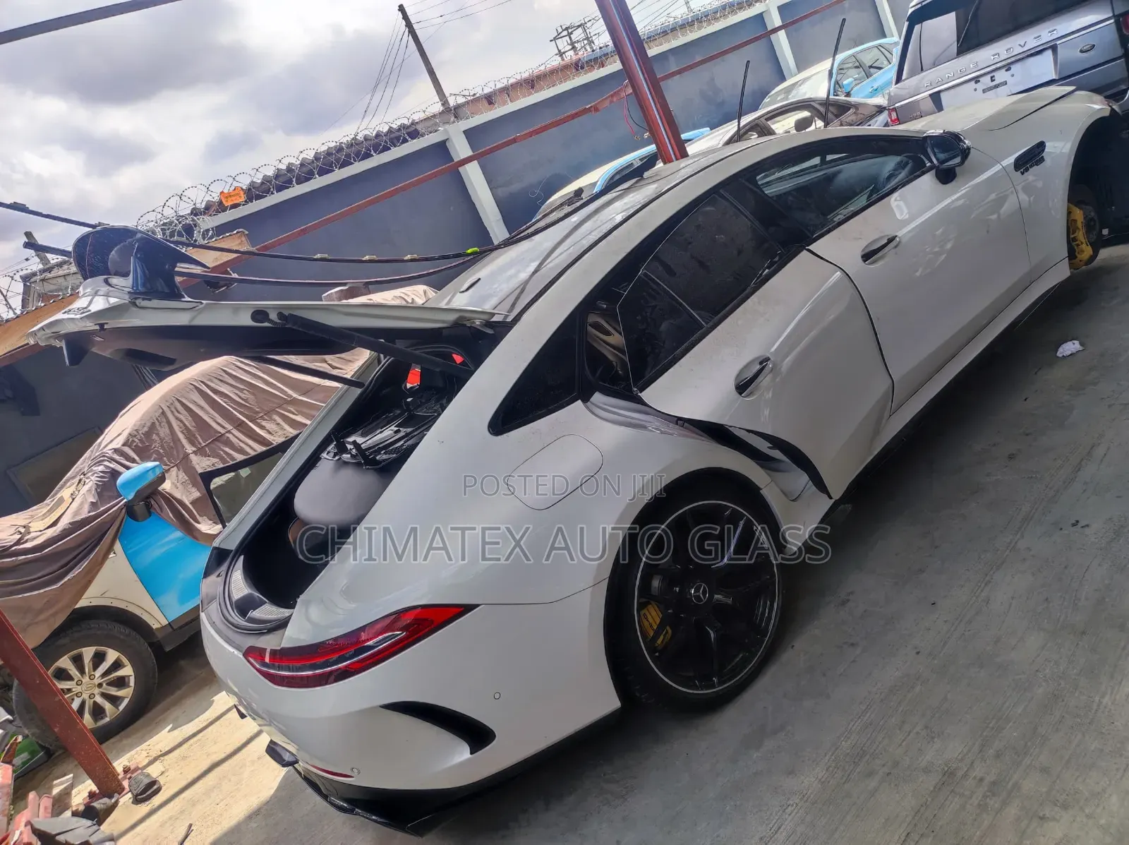 Amg Gt Windscreen Glass Installed Perfectly We Deliver Fix