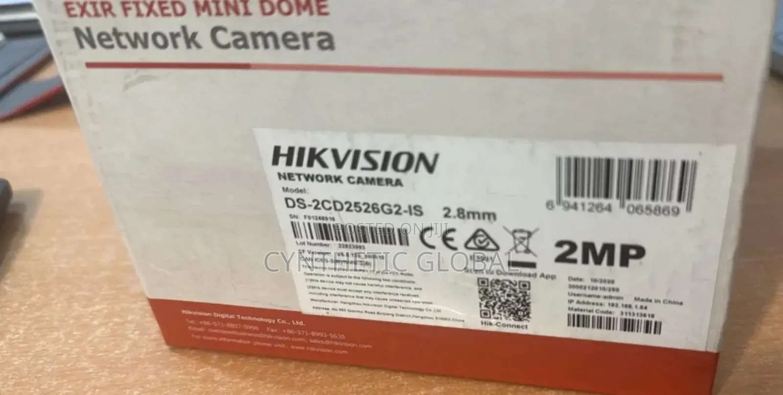 Ds-2cd2526g2-Is Hik 2mp Ip Accusence Audio Dome Camera
