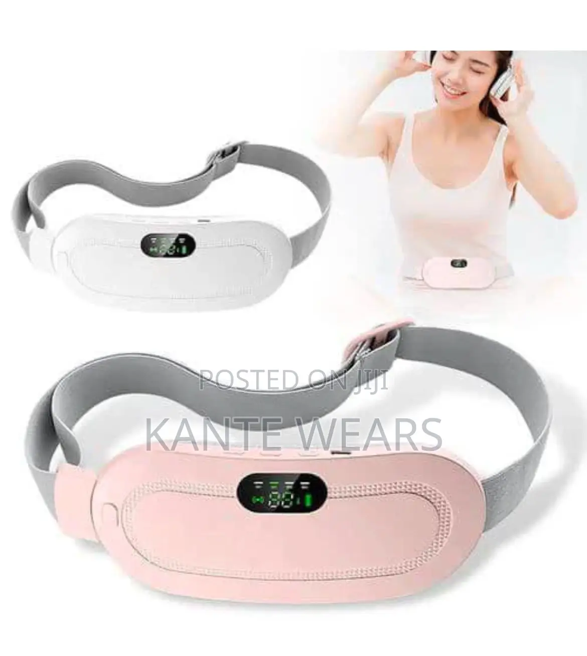 Rechargable Menstrual Massage Heat Belt