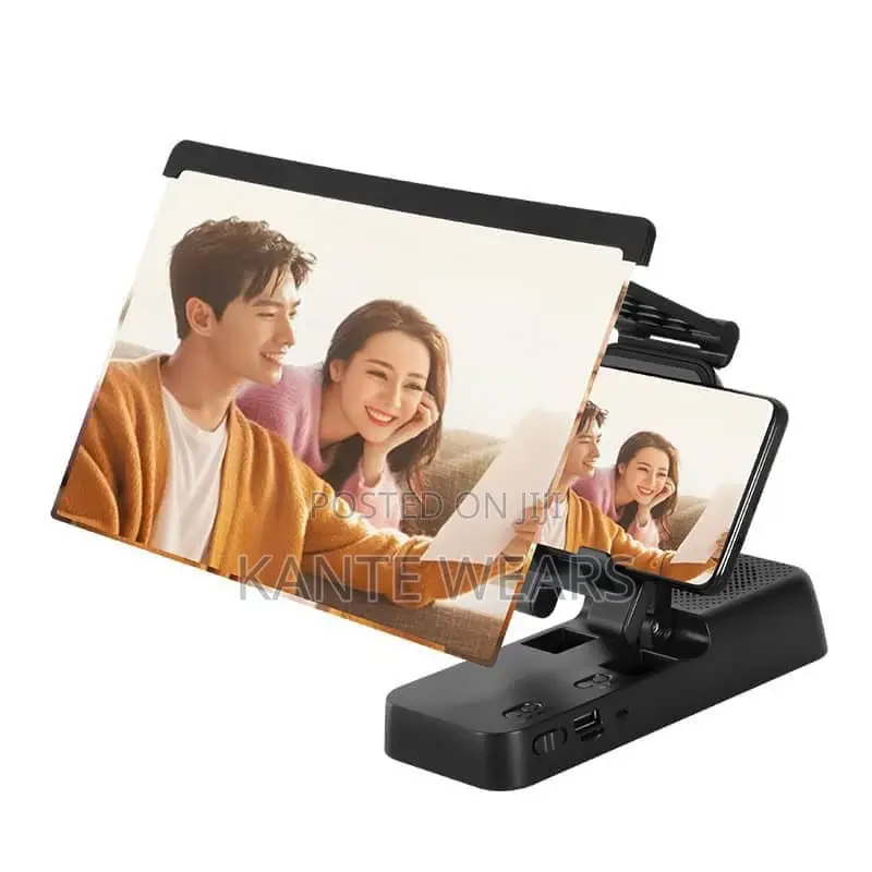 F19 Mobile Phone Holder With Screen Bluetooth Speaker